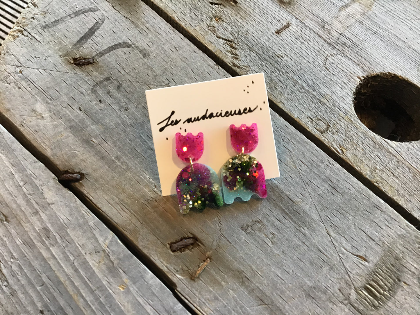 Boucles d’oreilles par Les Audacieuses