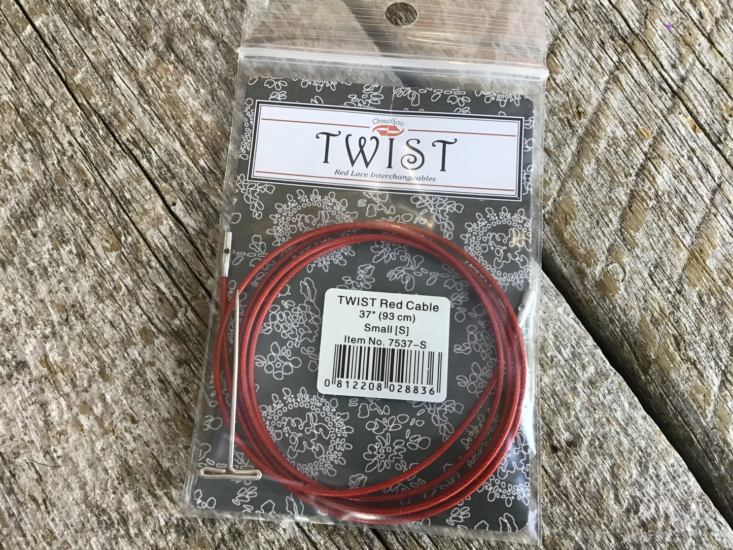 Câbles pour aiguilles circulaires interchangeables CHIAOGOO TWIST Red lace circular needles cables