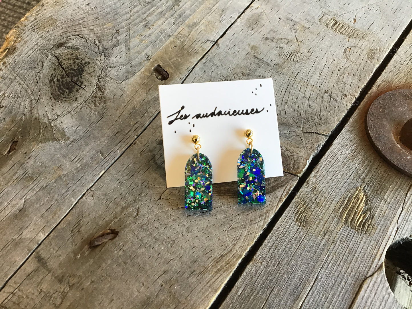 Boucles d’oreilles par Les Audacieuses