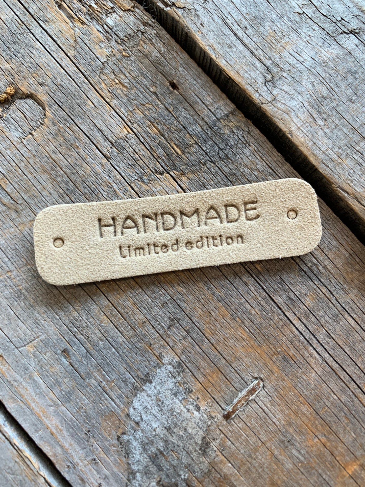 Étiquettes à projet - Handmade Limited Edition