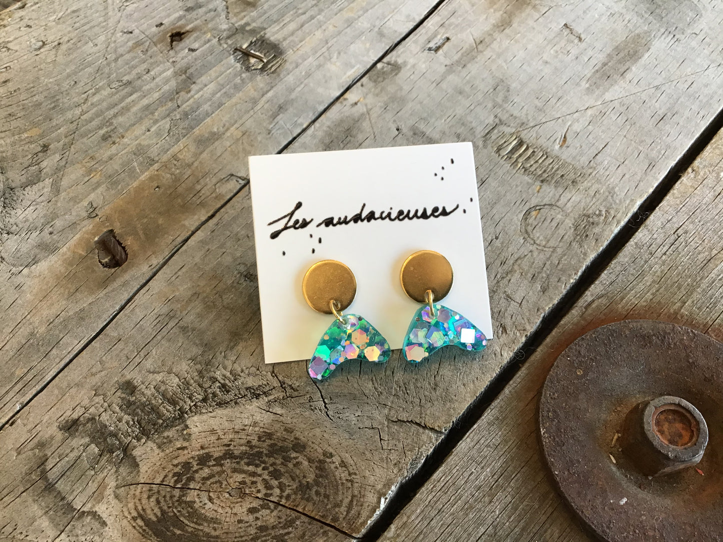 Boucles d’oreilles par Les Audacieuses