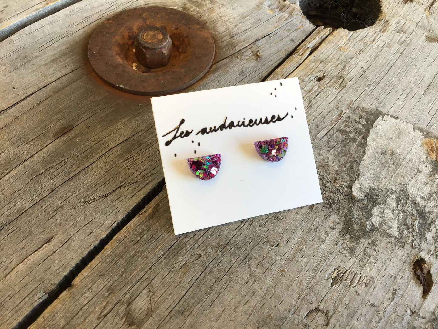 Boucles d’oreilles par Les Audacieuses