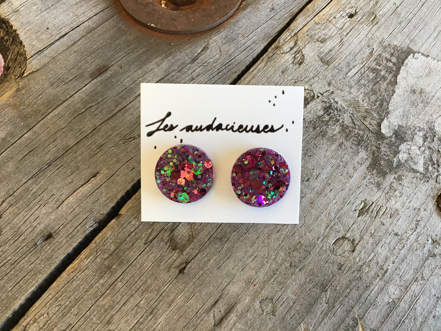 Boucles d’oreilles par Les Audacieuses