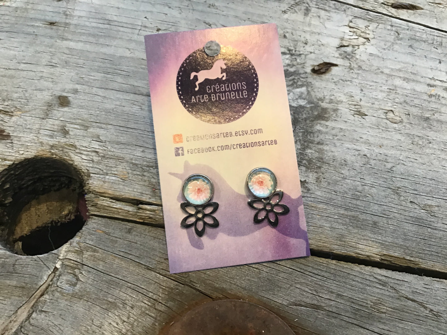 Boucles d’Oreilles par Arte Brunelle