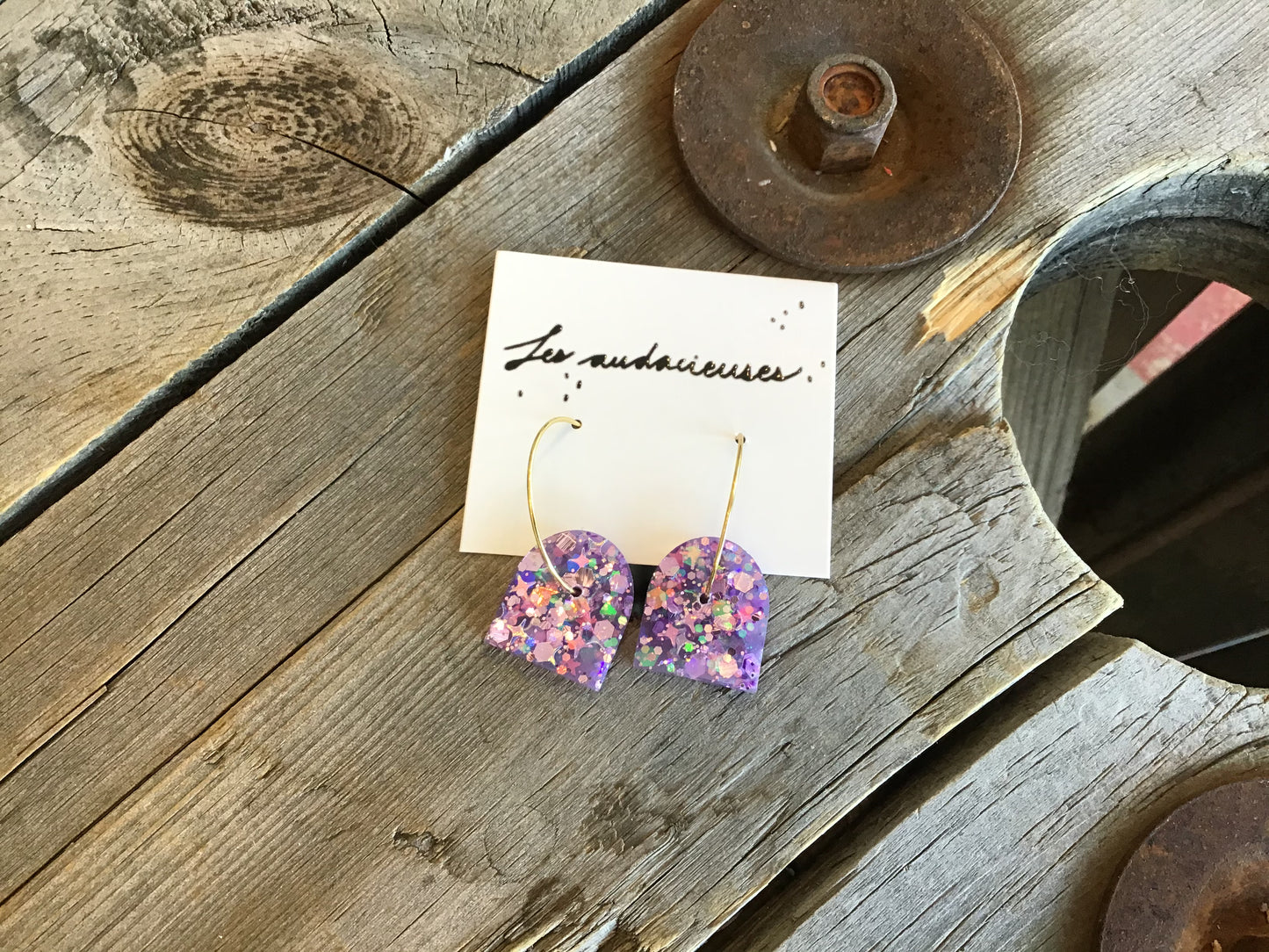 Boucles d’oreilles par Les Audacieuses