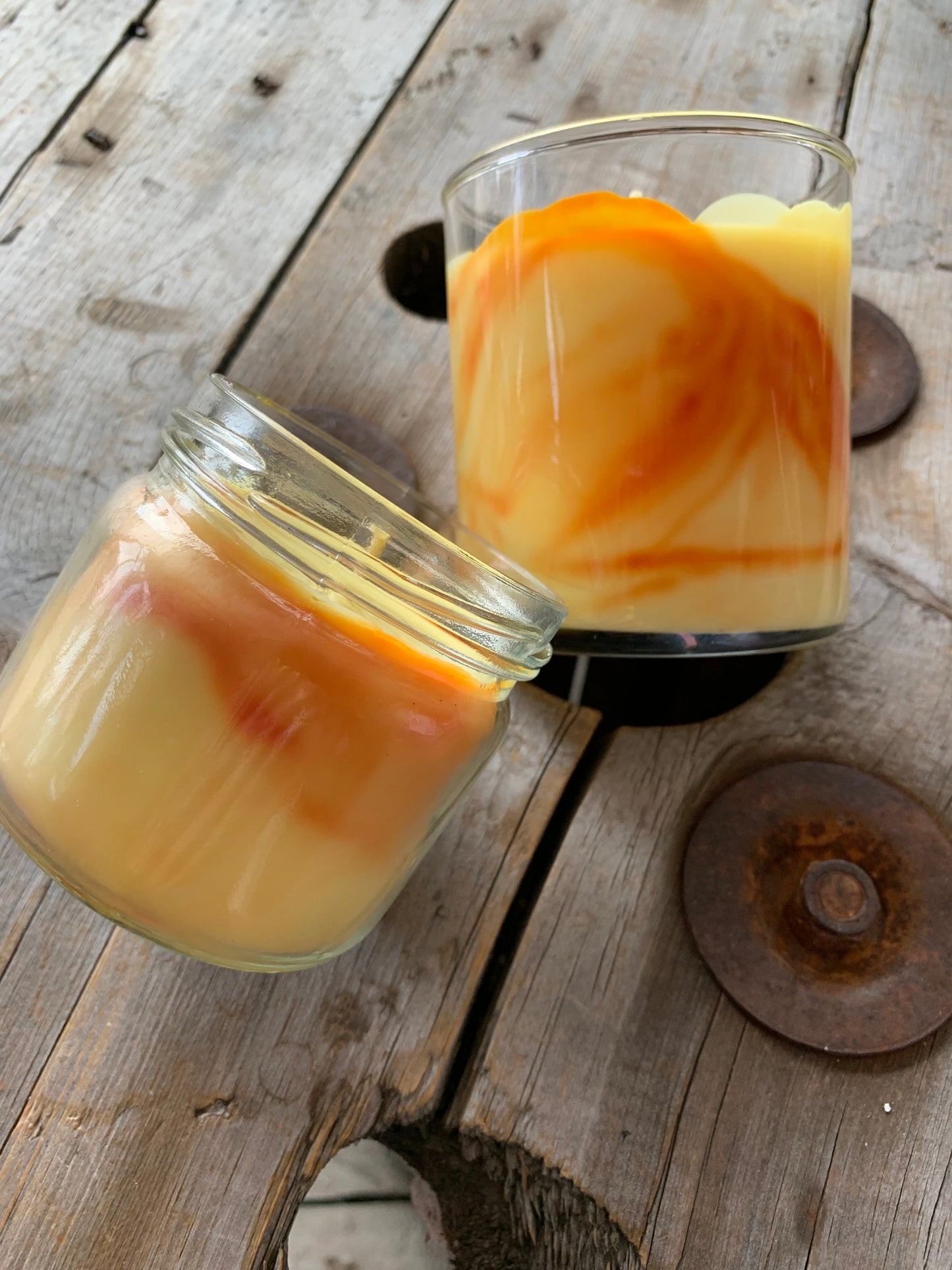 Citronelle - Bougies de soya & cires à brûleur - Formats variés
