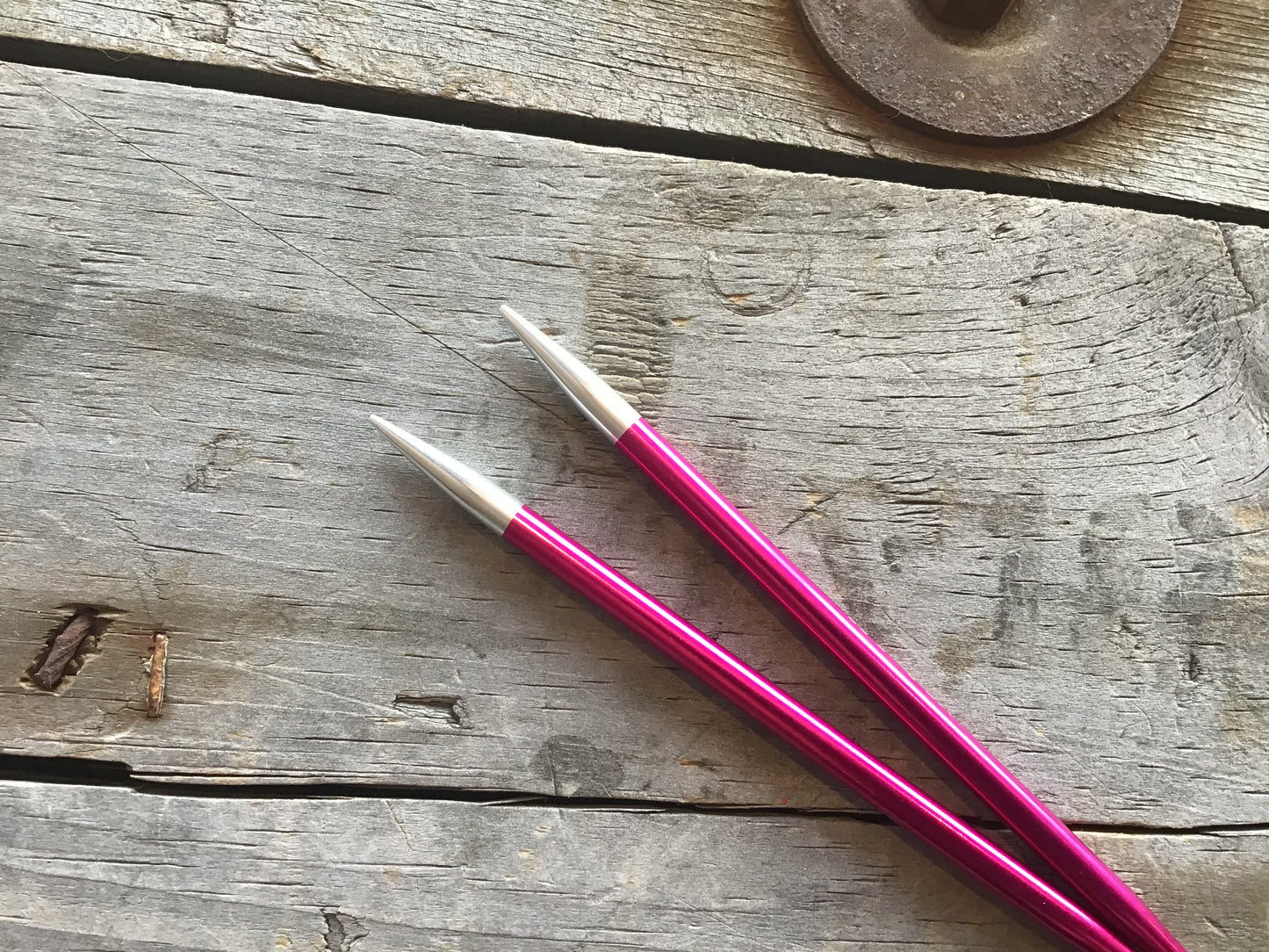 Knit pro (Knitter’s pride) - ZING pointes interchangeables aluminium / Needle tips