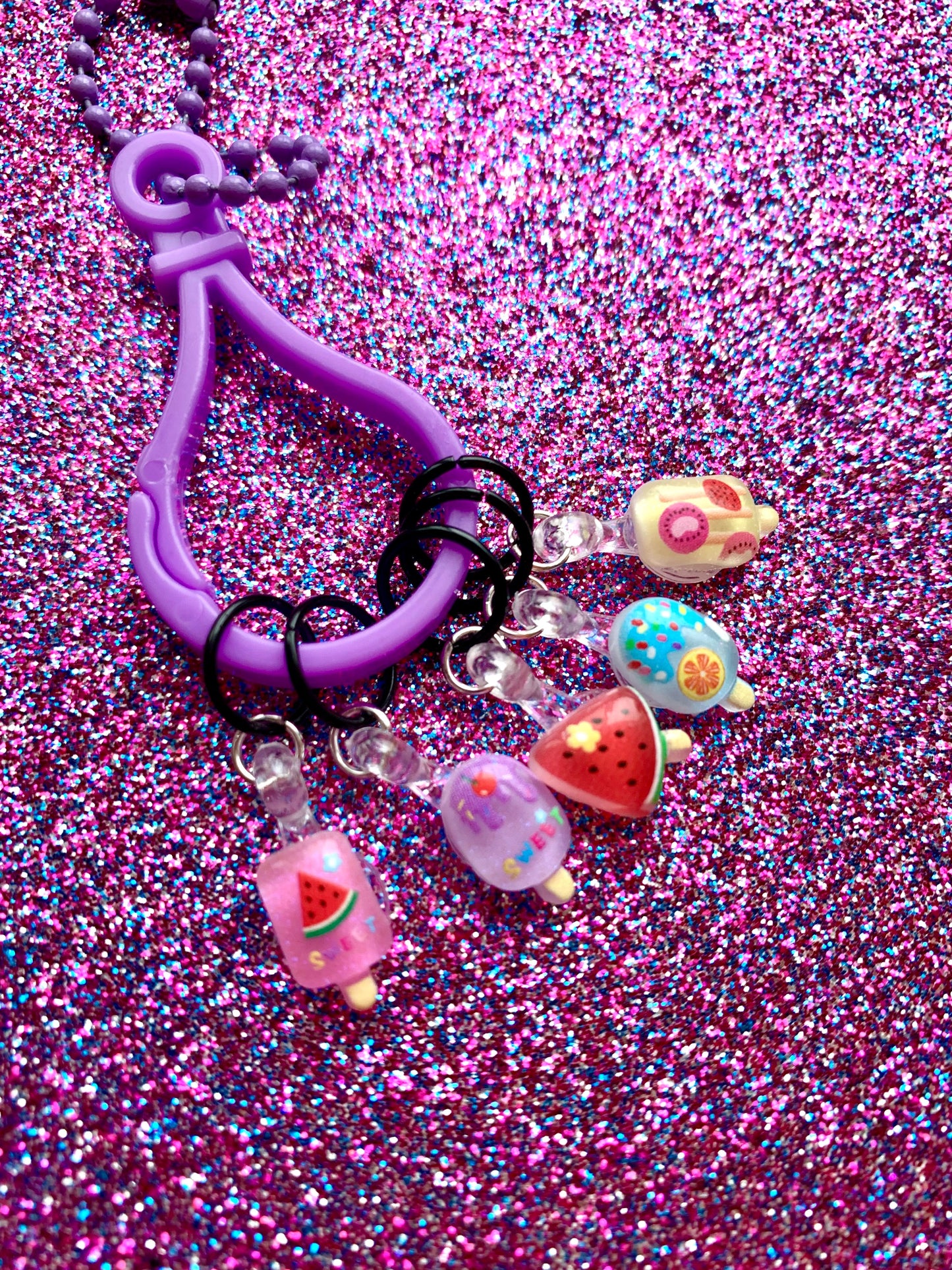 Marqueurs de mailles Popsicles aux fruits