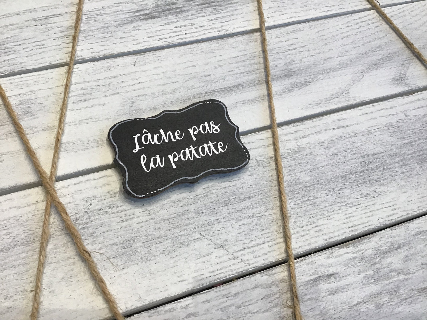 Aimants avec citations par La Pièce Unique