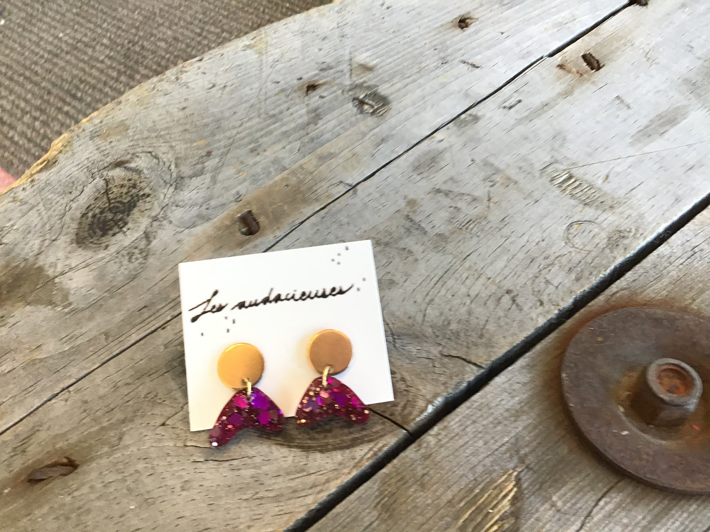 Boucles d’oreilles par Les Audacieuses