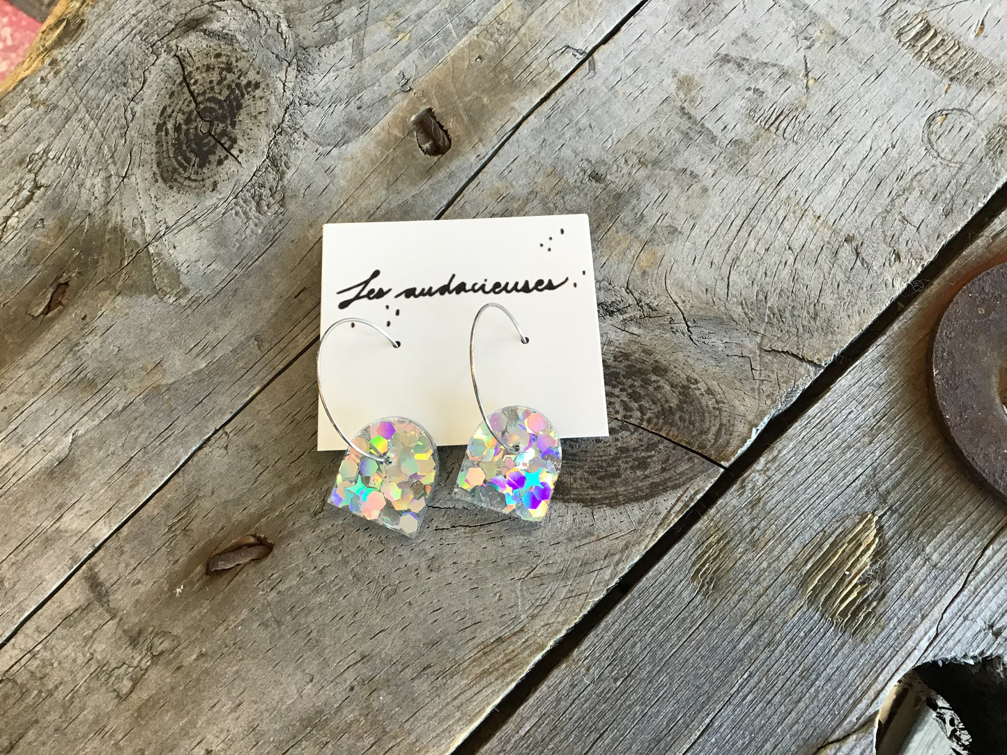 Boucles d’oreilles par Les Audacieuses