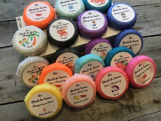 LIQUIDATION - Shampoing en barre par Les Christi de Savons