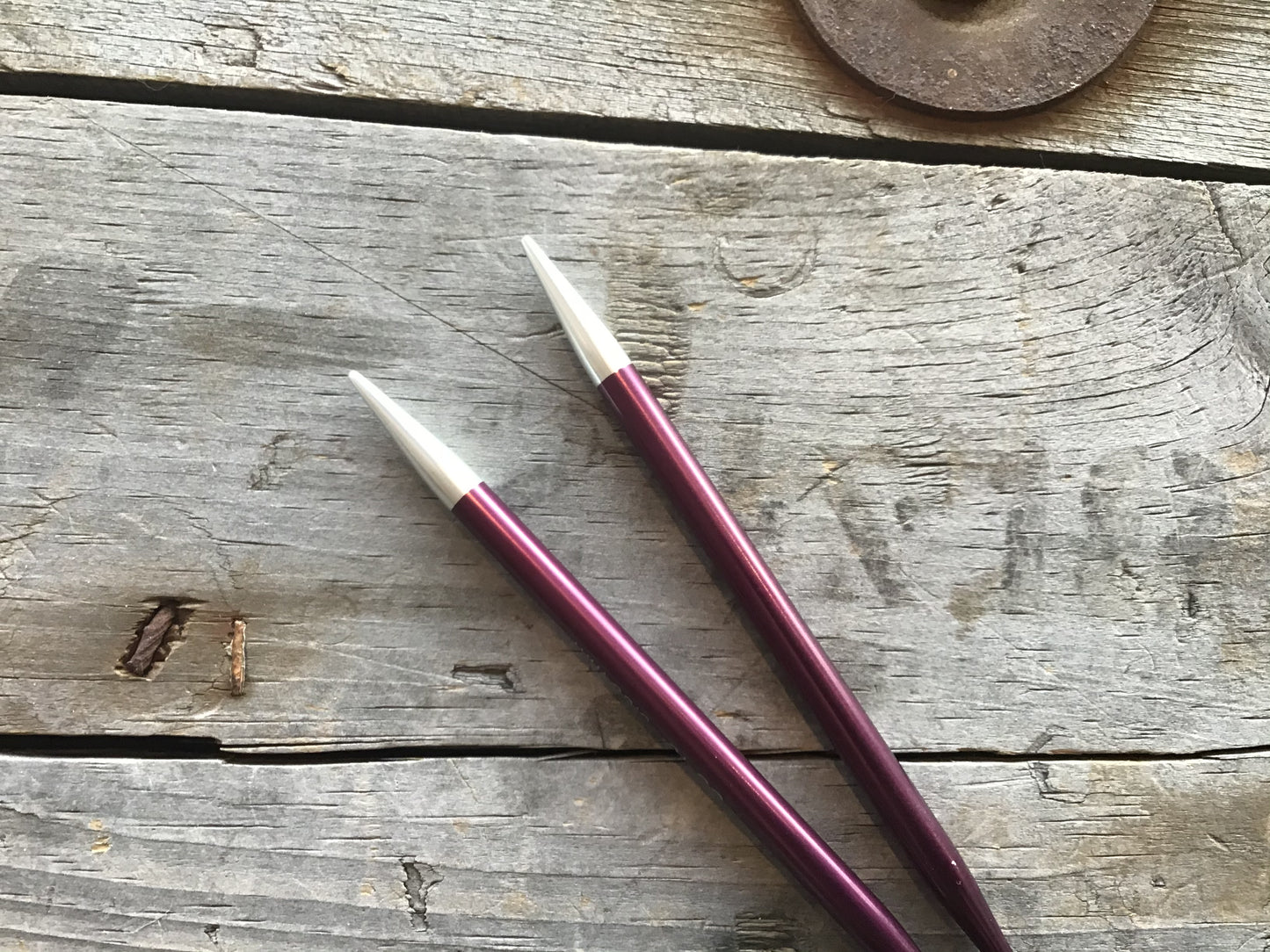 Knit pro (Knitter’s pride) - ZING pointes interchangeables aluminium / Needle tips