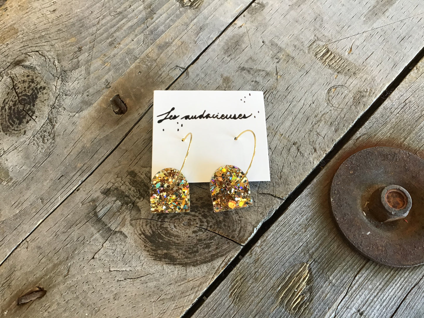 Boucles d’oreilles par Les Audacieuses