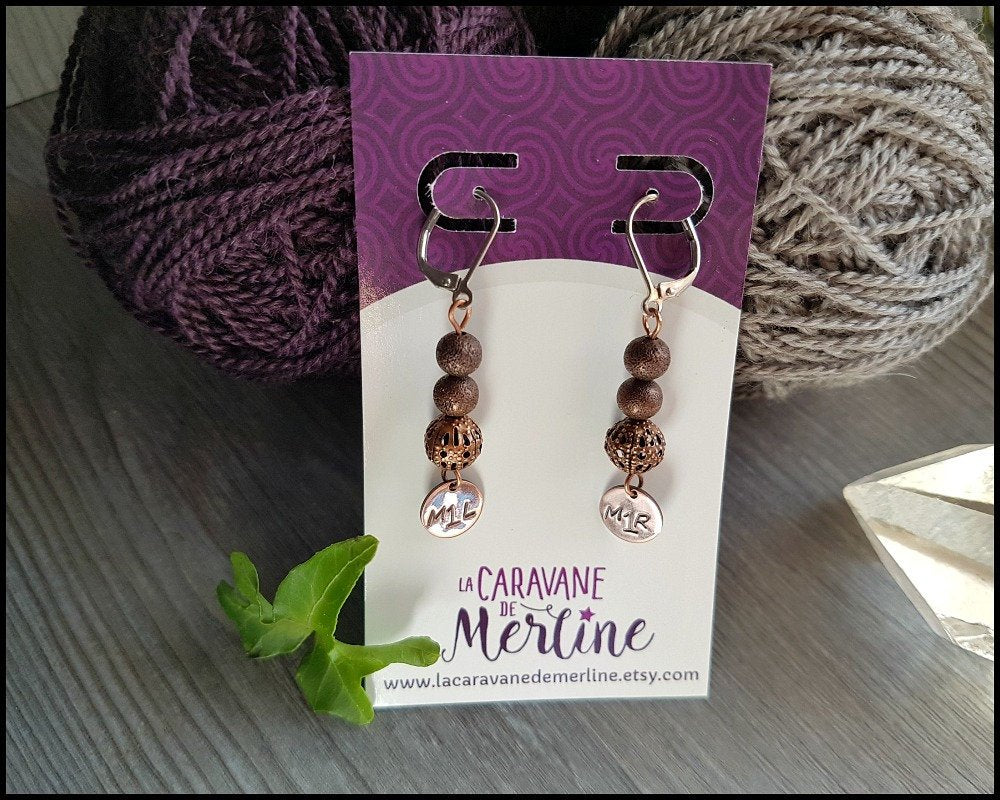 Boucles d’oreilles par La Caravane de Merline