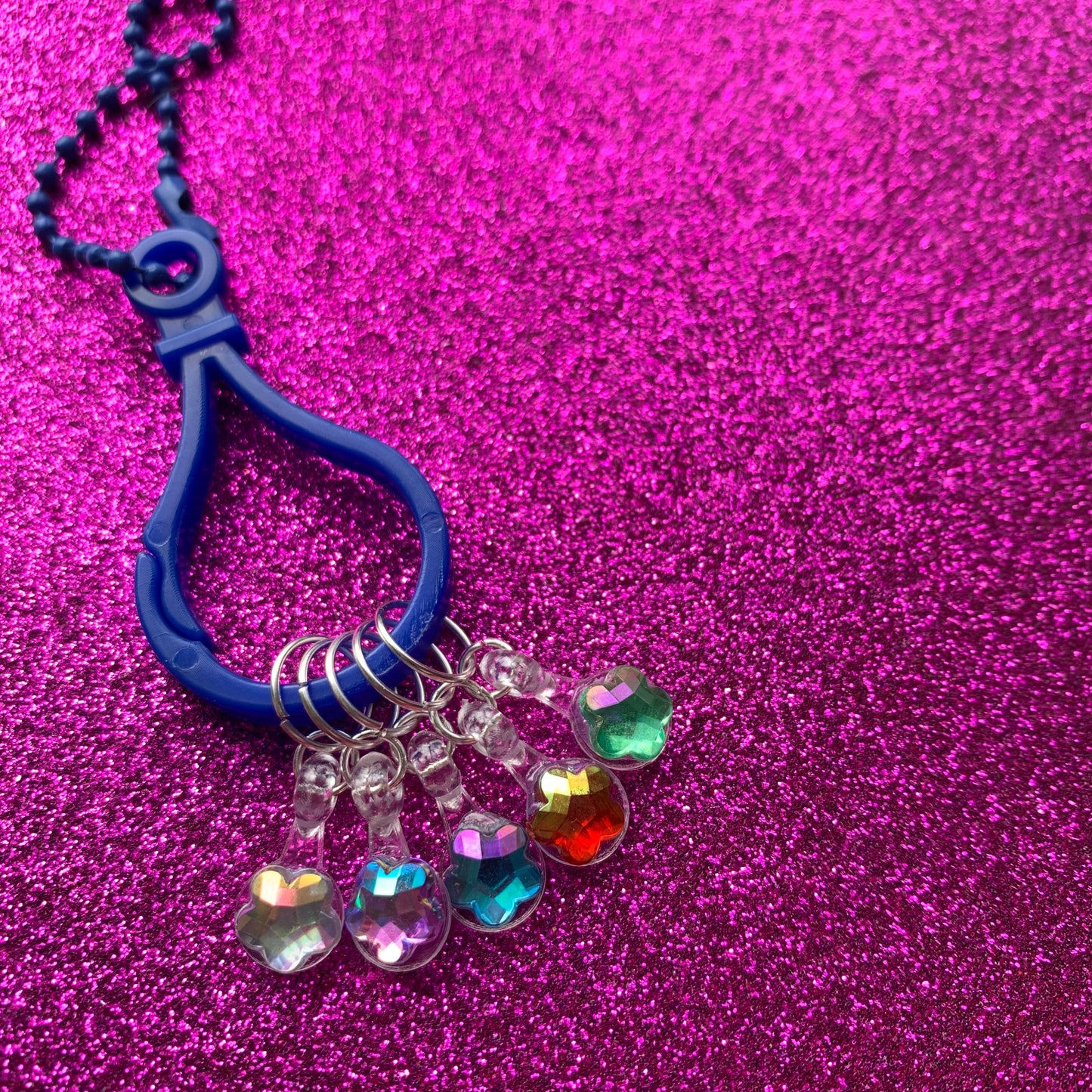 Marqueurs de mailles Fleurs/étoiles