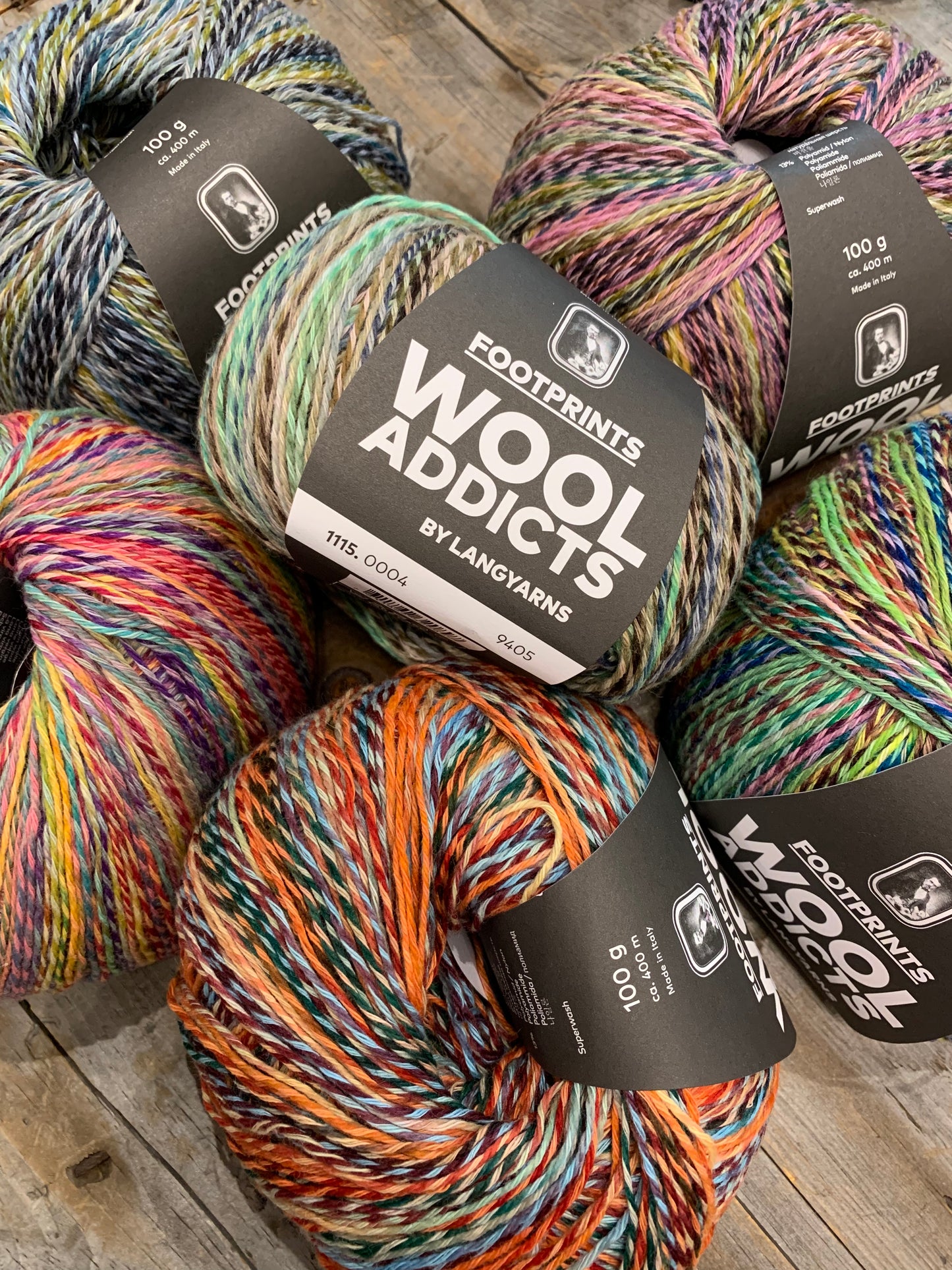 Lang - Wool Addict - Footprints