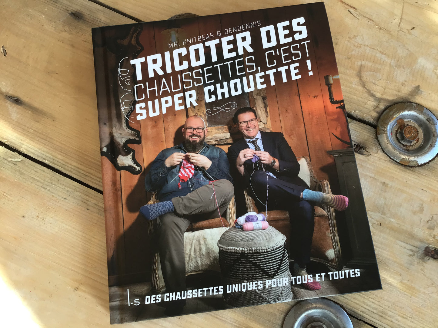 Livre FRANÇAIS - Tricoter des chaussettes, c’est super chouette!