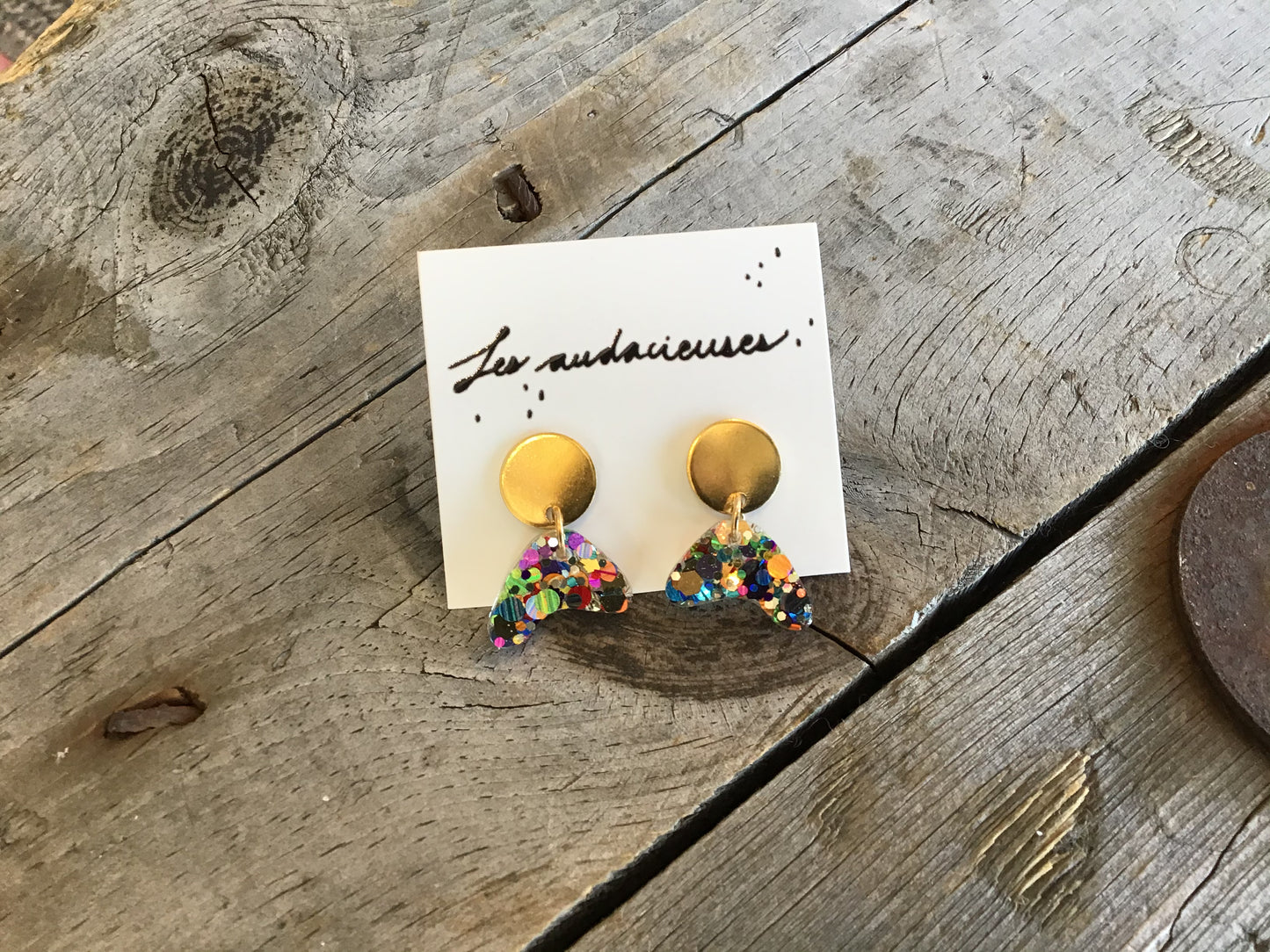 Boucles d’oreilles par Les Audacieuses