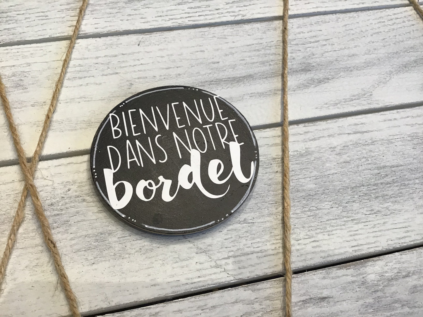 Aimants avec citations par La Pièce Unique