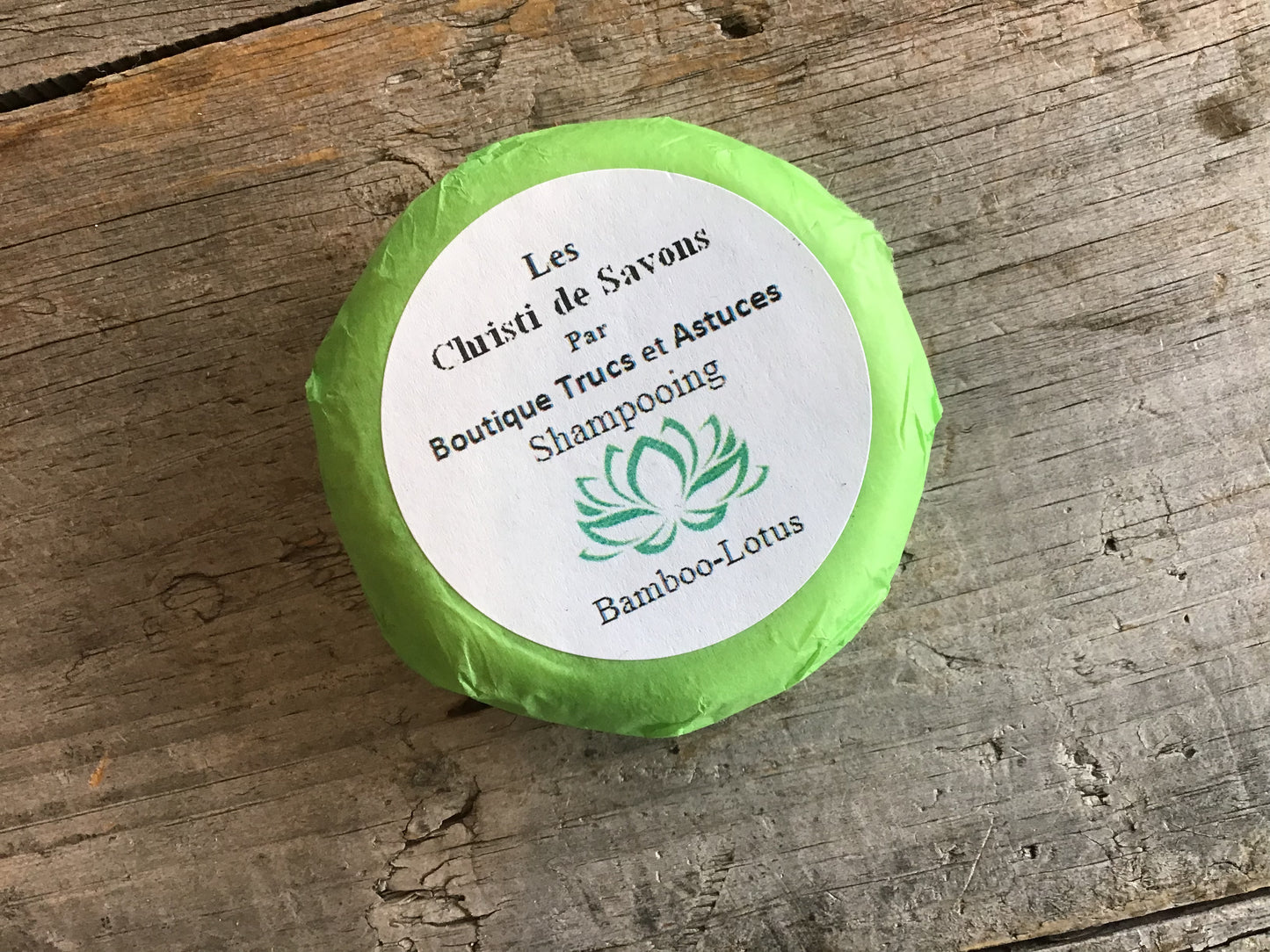 LIQUIDATION - Shampoing en barre par Les Christi de Savons