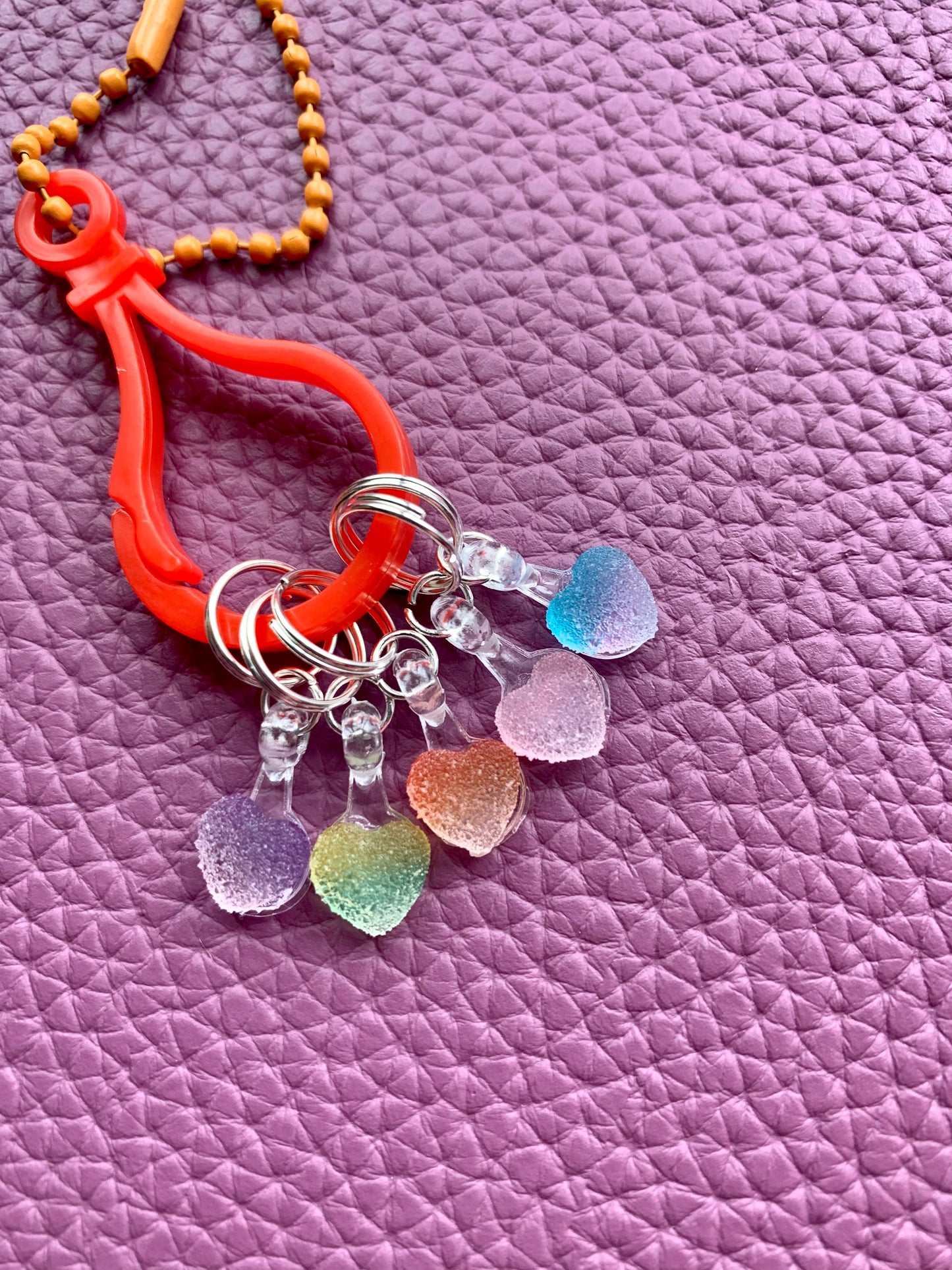 Marqueurs de mailles Coeurs Givrés