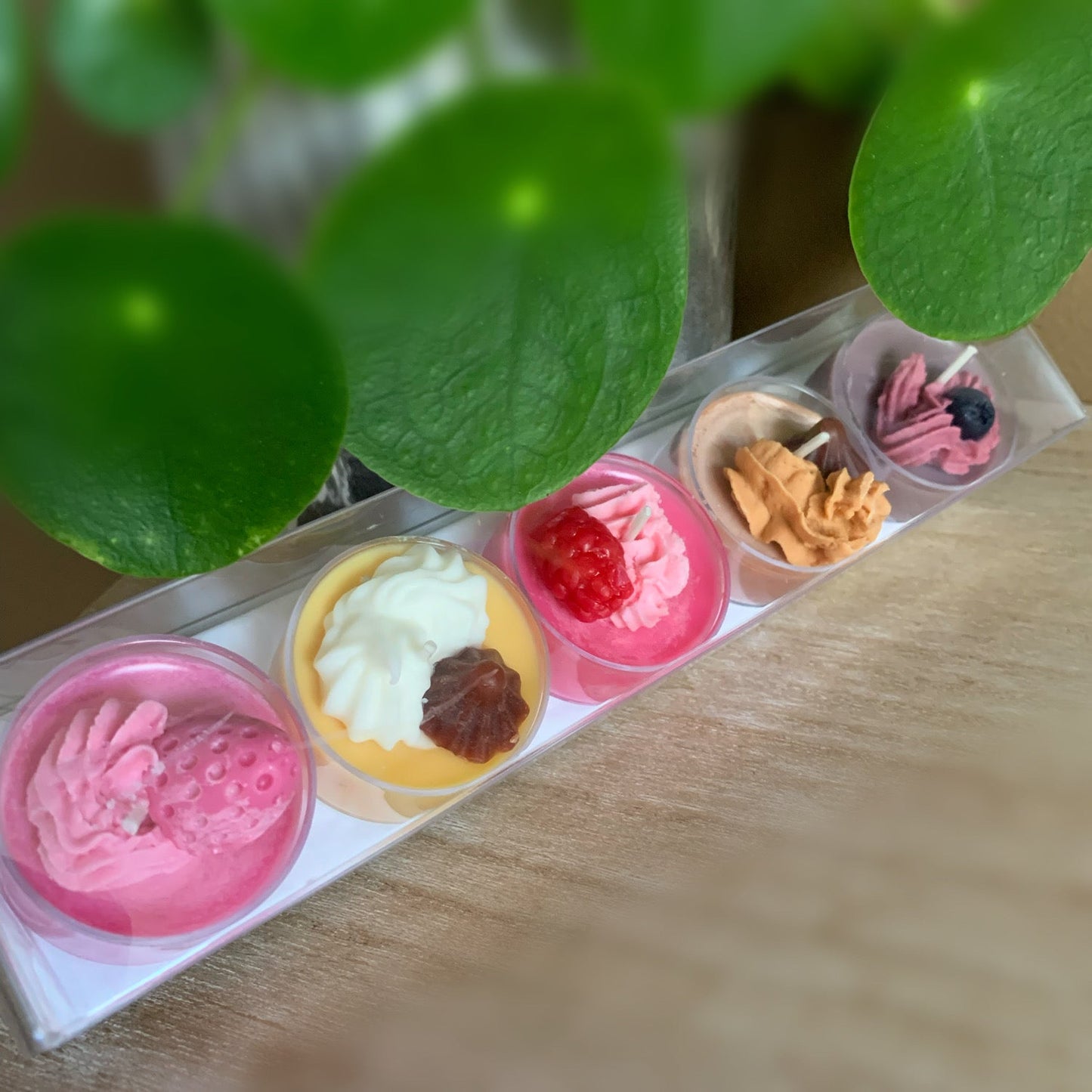 Paquets de 5 Tealights - 100% soya - Emballages MIXTES