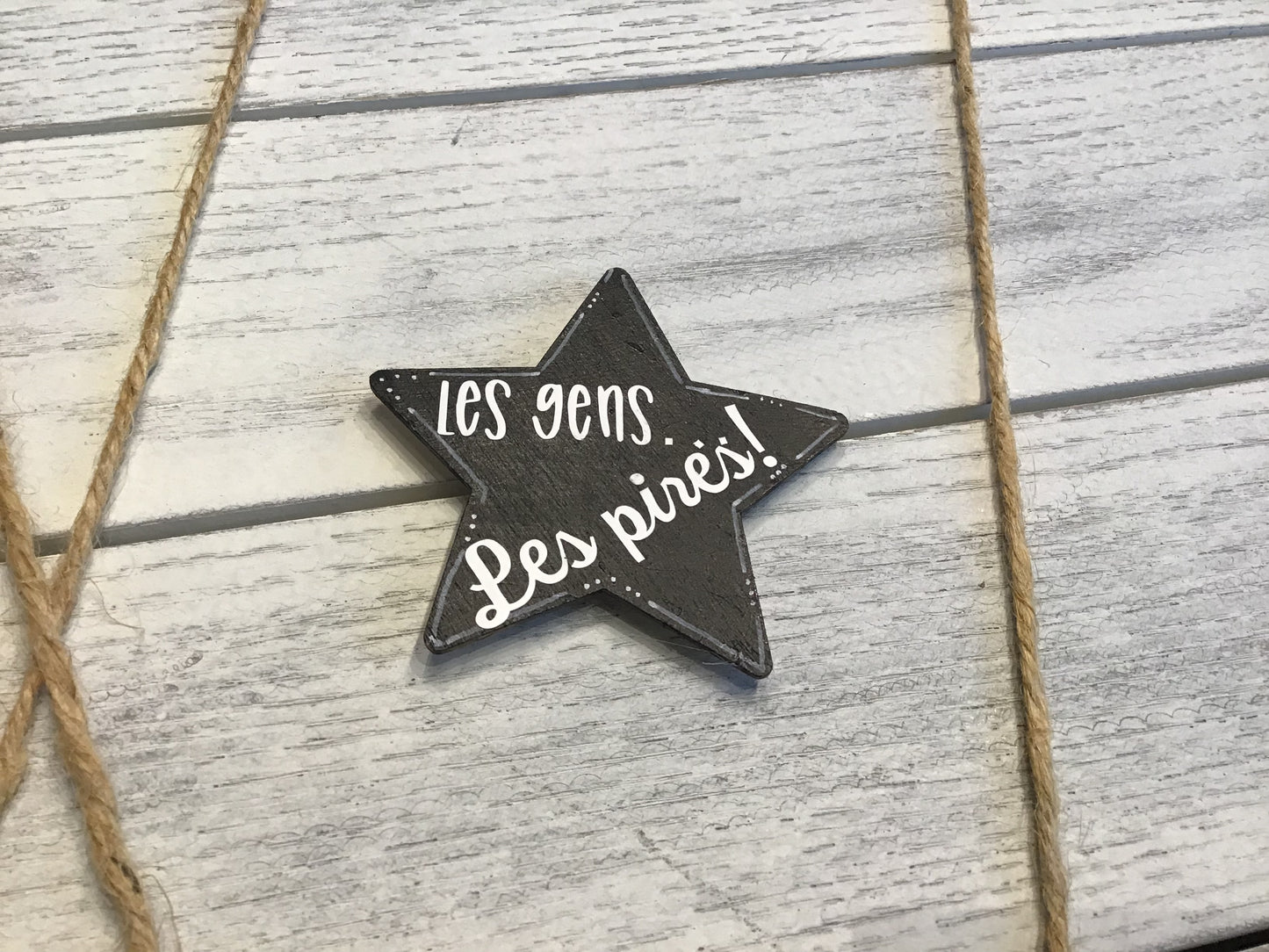 Aimants avec citations par La Pièce Unique