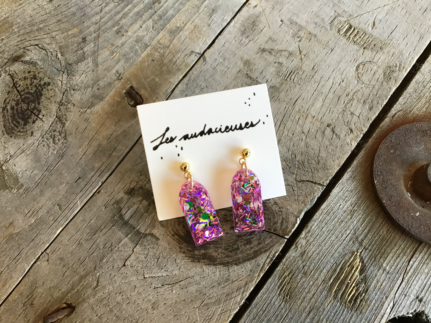 Boucles d’oreilles par Les Audacieuses