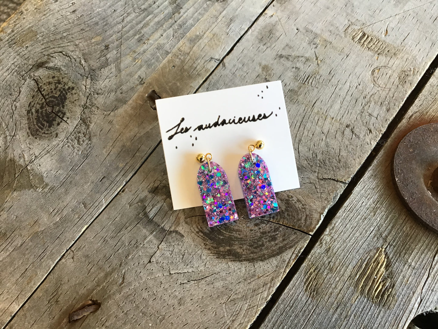 Boucles d’oreilles par Les Audacieuses
