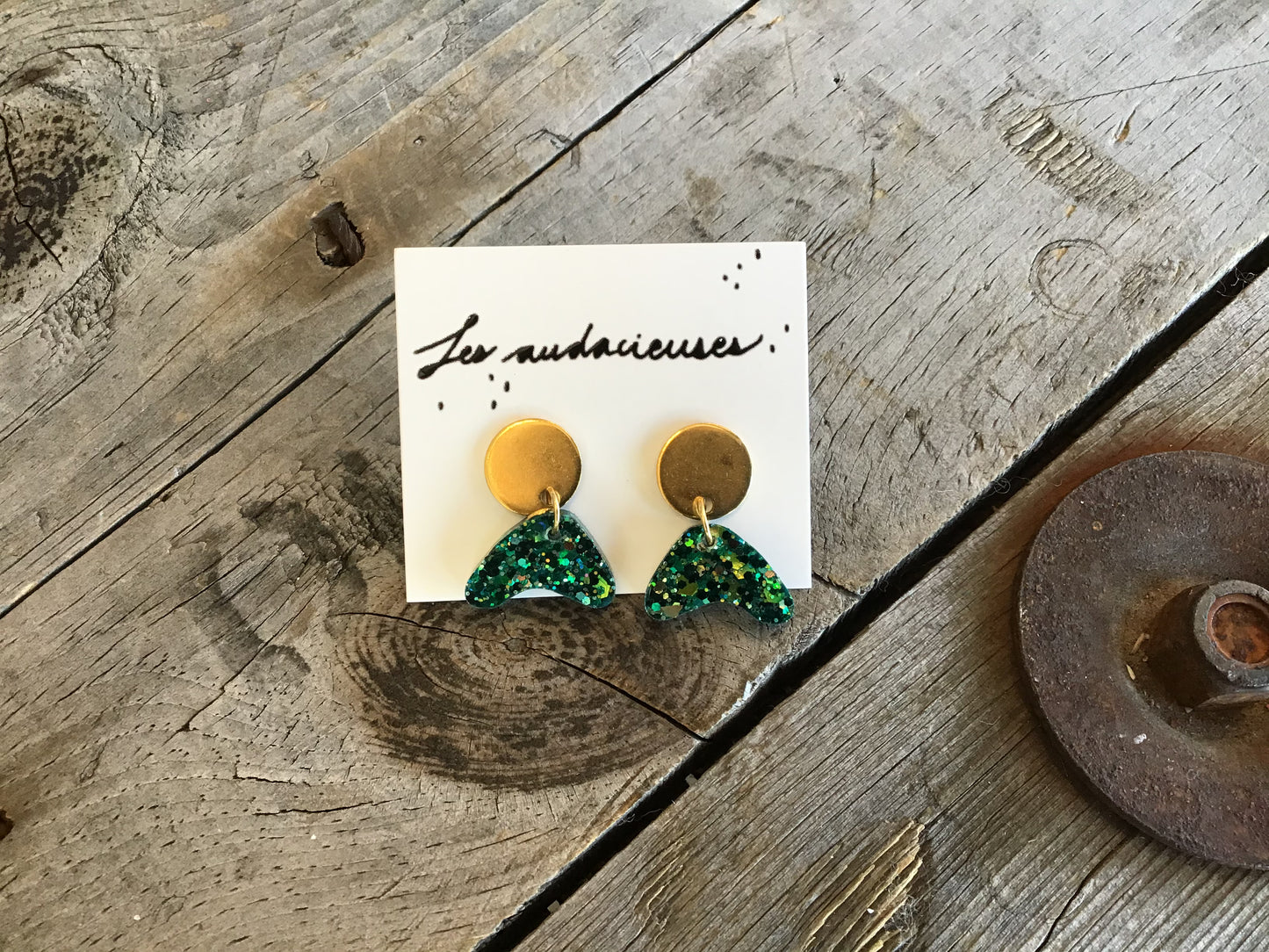 Boucles d’oreilles par Les Audacieuses