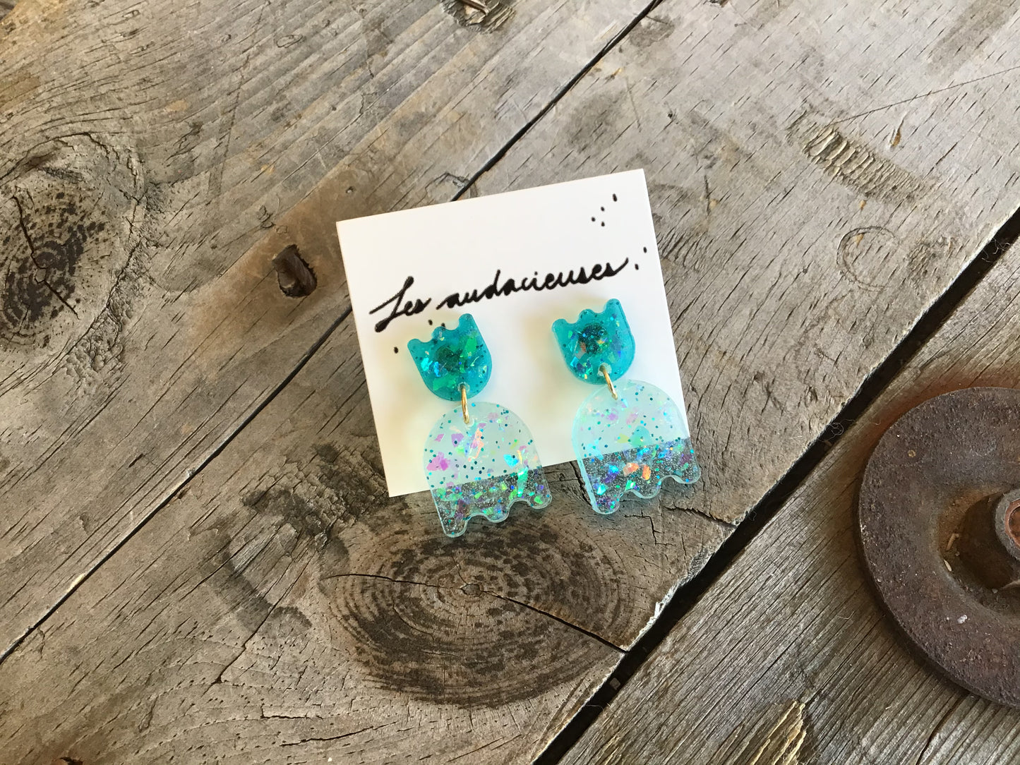 Boucles d’oreilles par Les Audacieuses