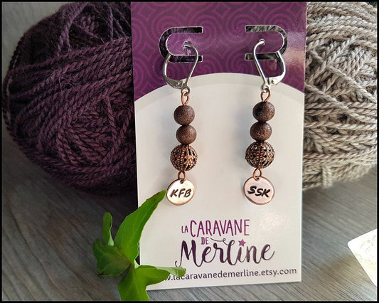 LIQUIDATION - Boucles d’oreilles par La Caravane de Merline