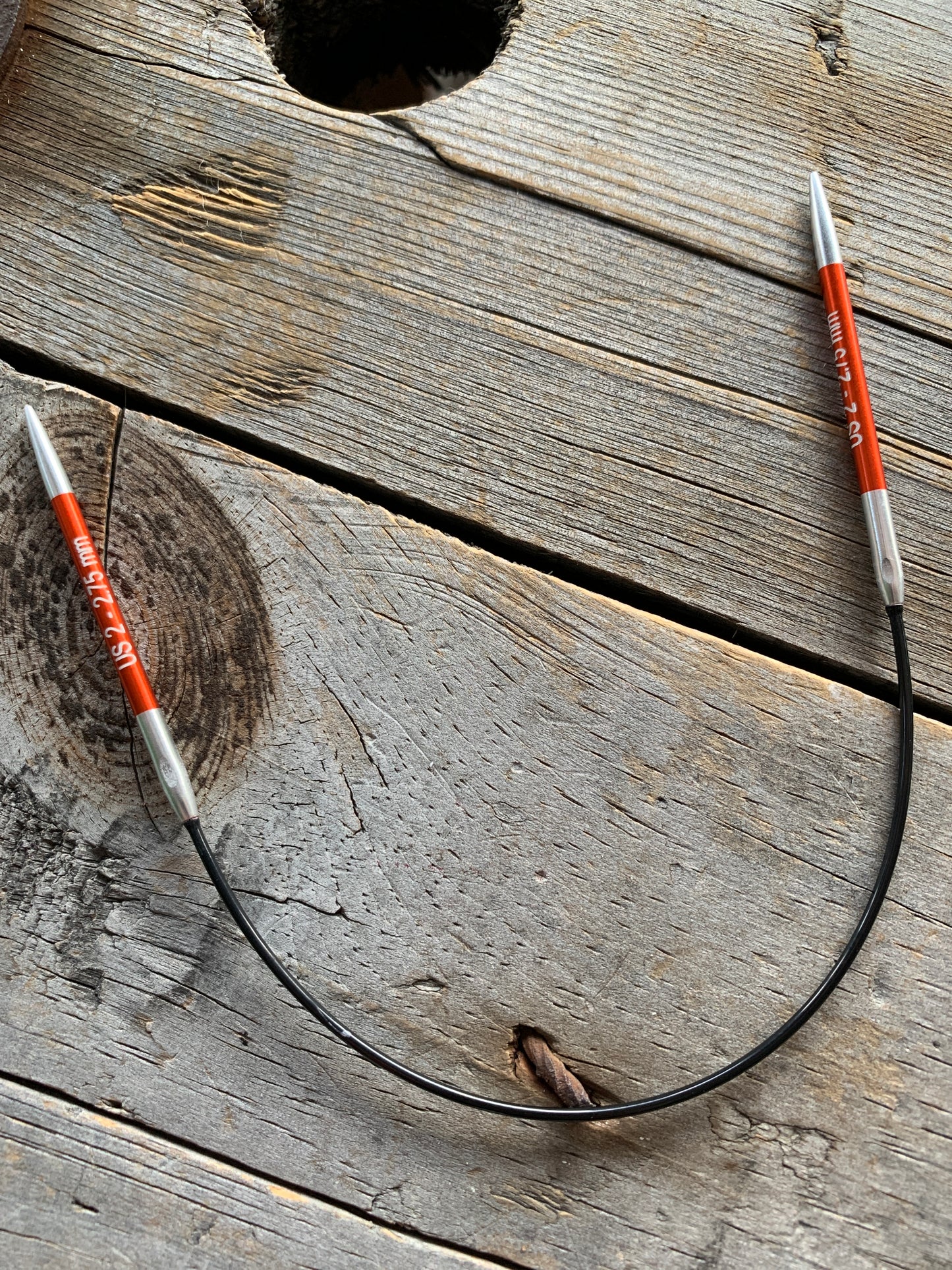 Knitter’s Pride - ZING - aiguilles circulaires fixes 9" - 22.5cm en aluminium/ aluminum fixed circular