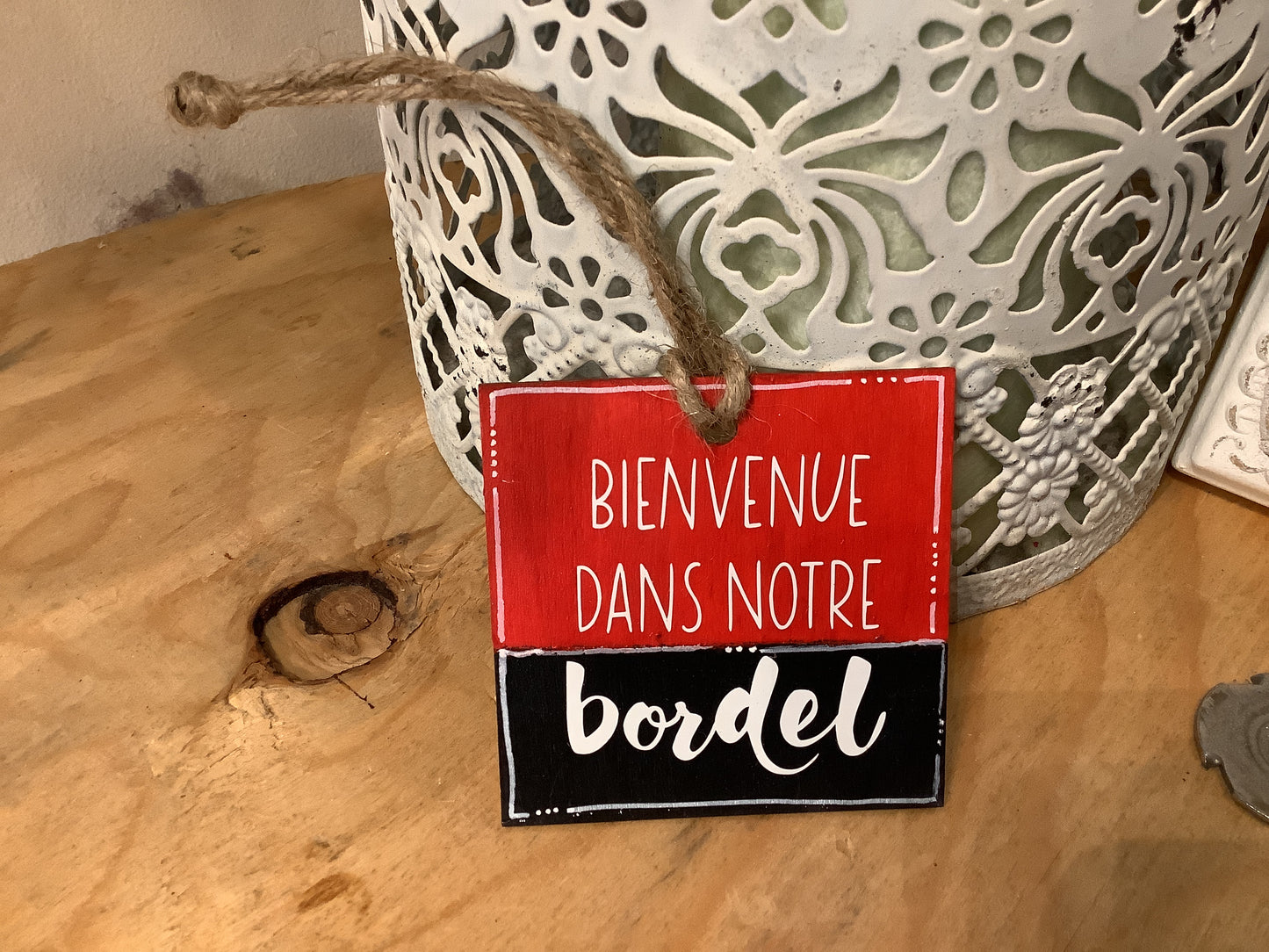 Décorations à suspendre - Citations - Par La Pièce Unique
