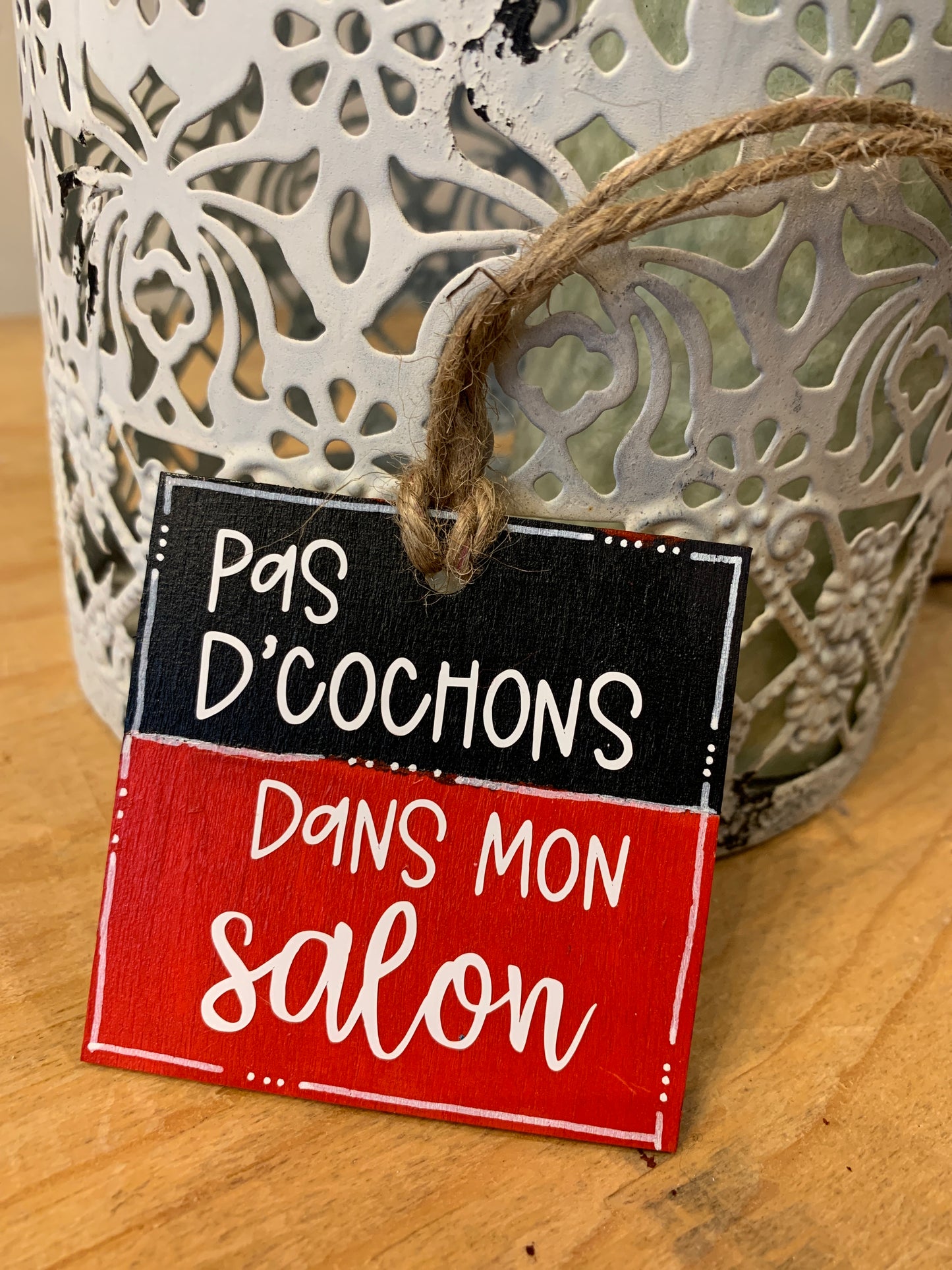 Décorations à suspendre - Citations - Par La Pièce Unique