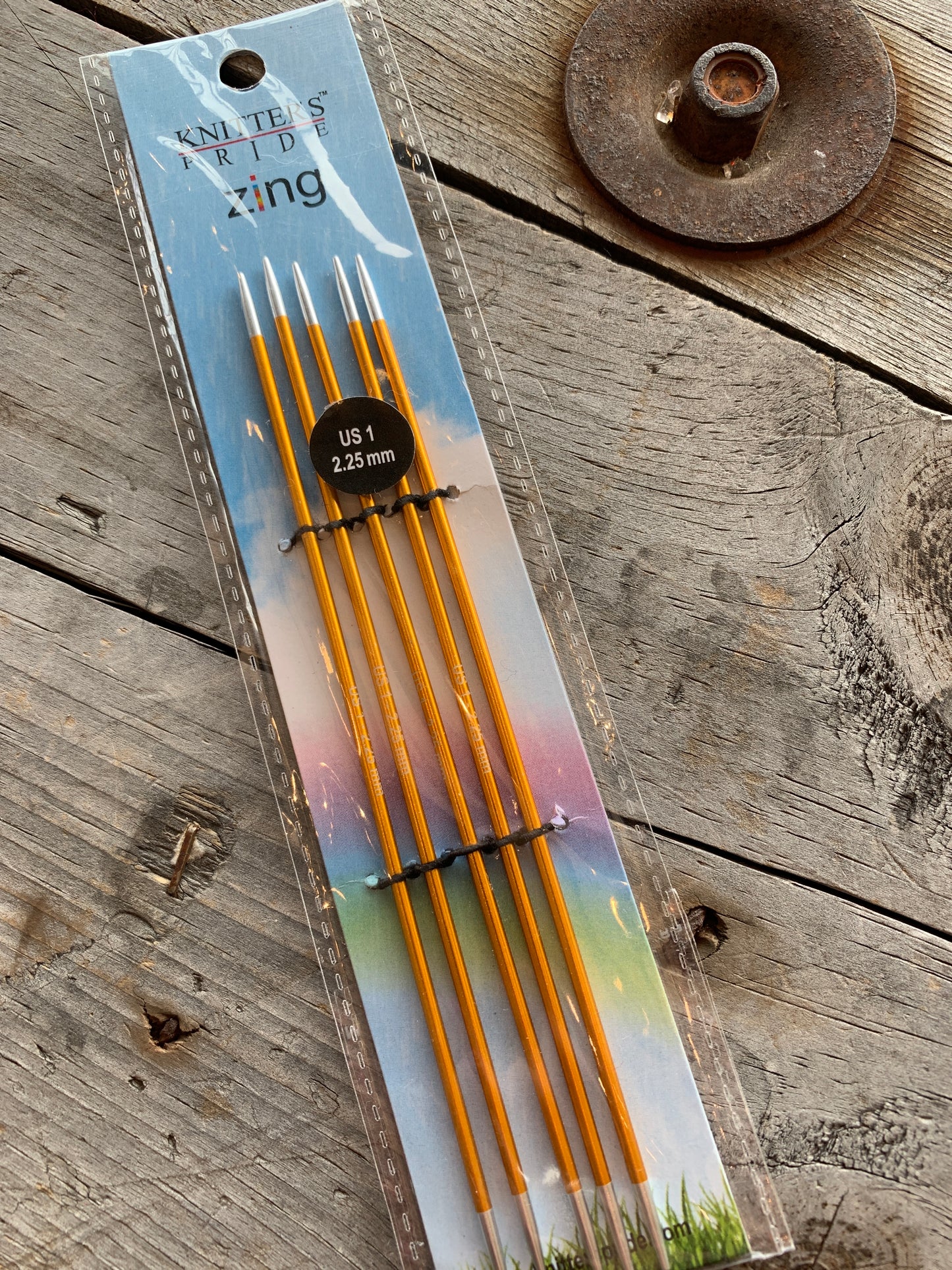 Knitter’Pride - ZING doubles pointes en aluminium / double pointed needles