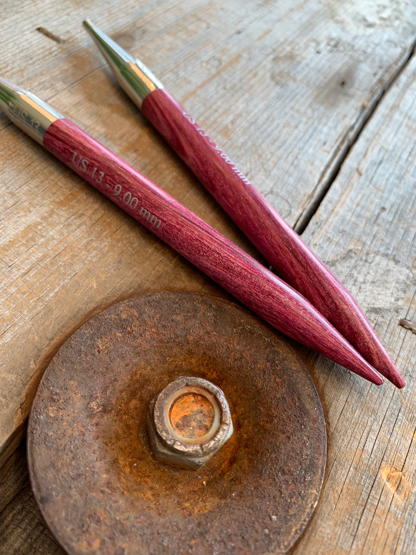 Knit Pro- Dreamz pointes d’aiguilles circulaires interchangeables en bois / Interchangeable needle tips, wood
