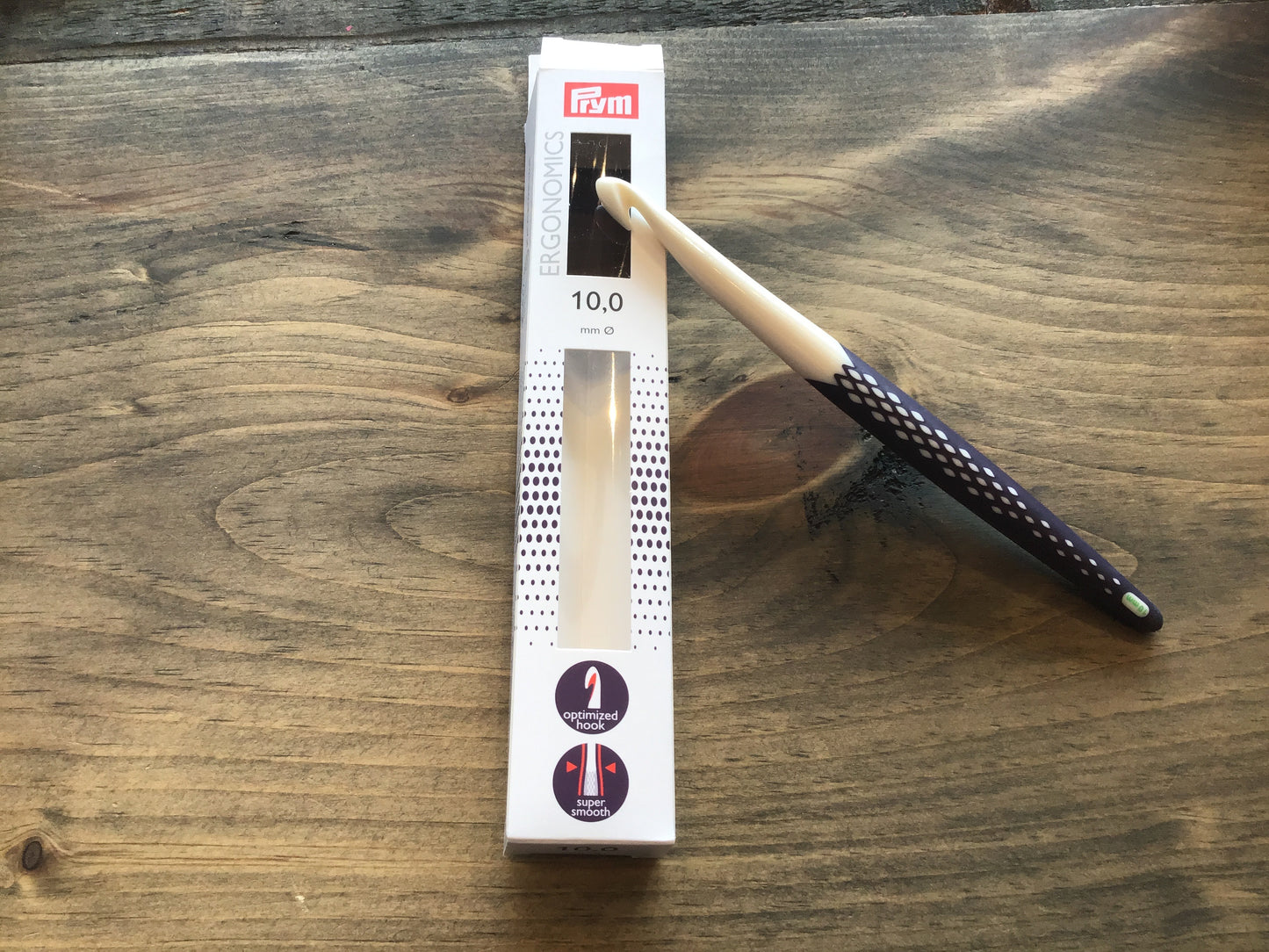 Prym - Crochet avec manche ergonomique