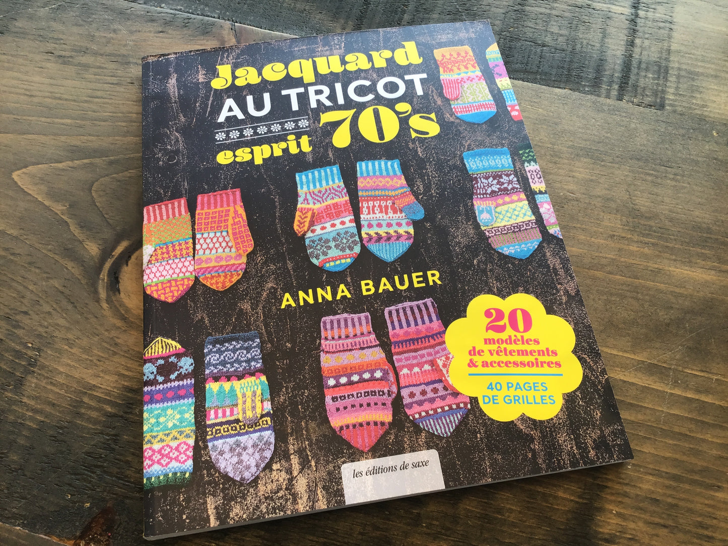 Jacquard au tricot - Esprit 70’s