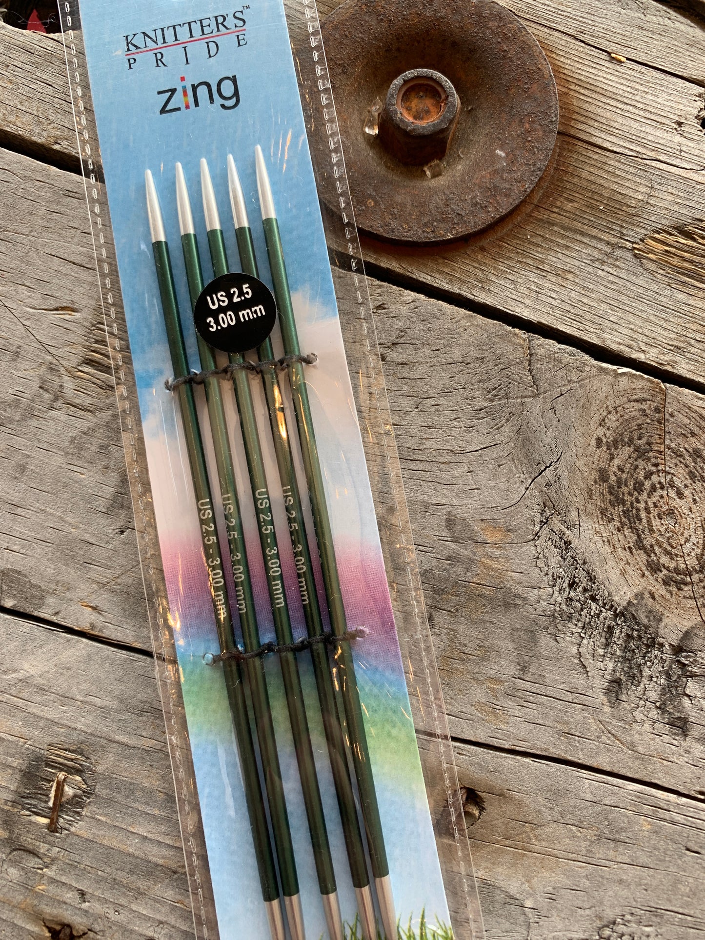 Knitter’Pride - ZING doubles pointes en aluminium / double pointed needles