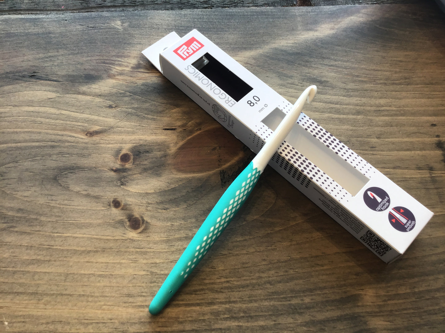 Prym - Crochet avec manche ergonomique