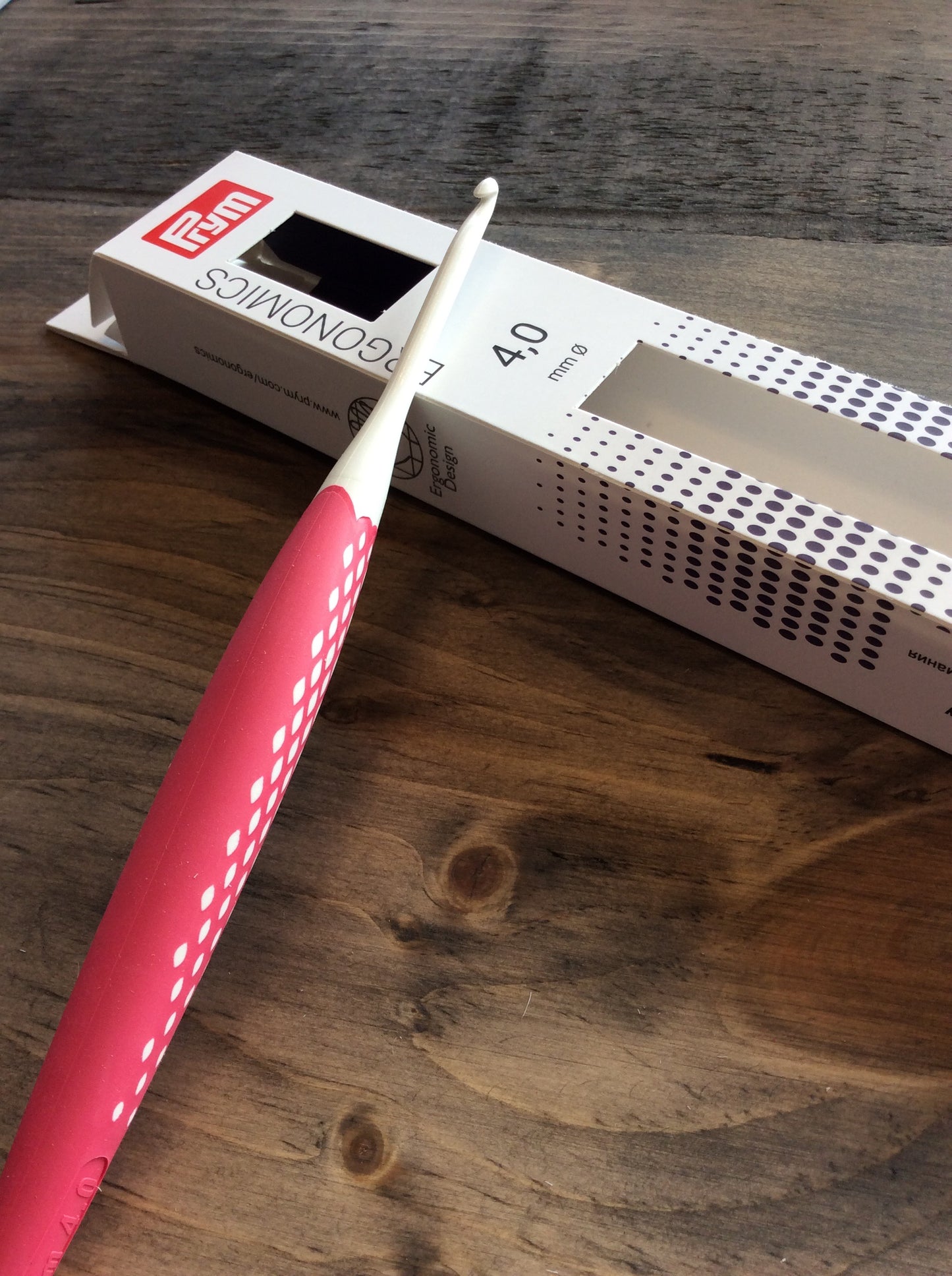 Prym - Crochet avec manche ergonomique