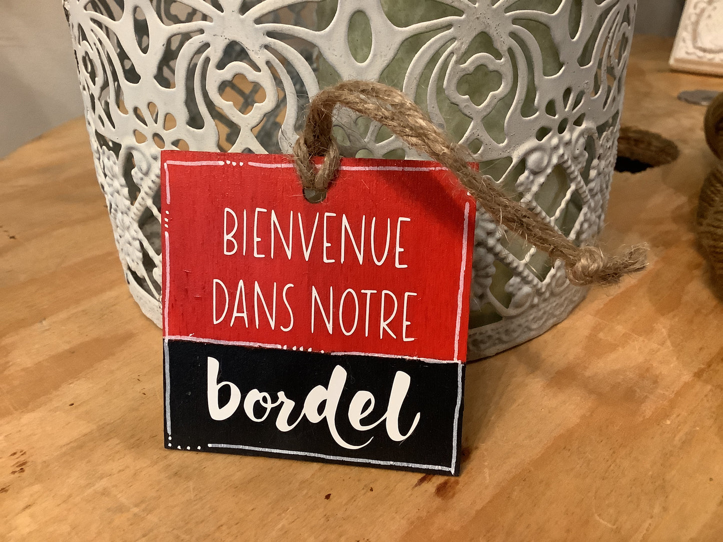 Décorations à suspendre - Citations - Par La Pièce Unique