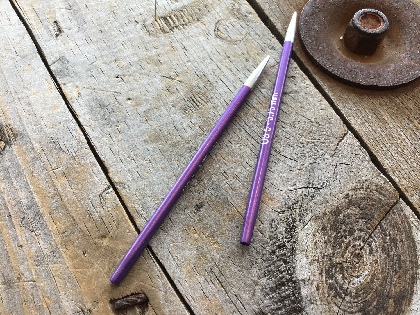 Knit pro (Knitter’s pride) - ZING pointes interchangeables aluminium / Needle tips