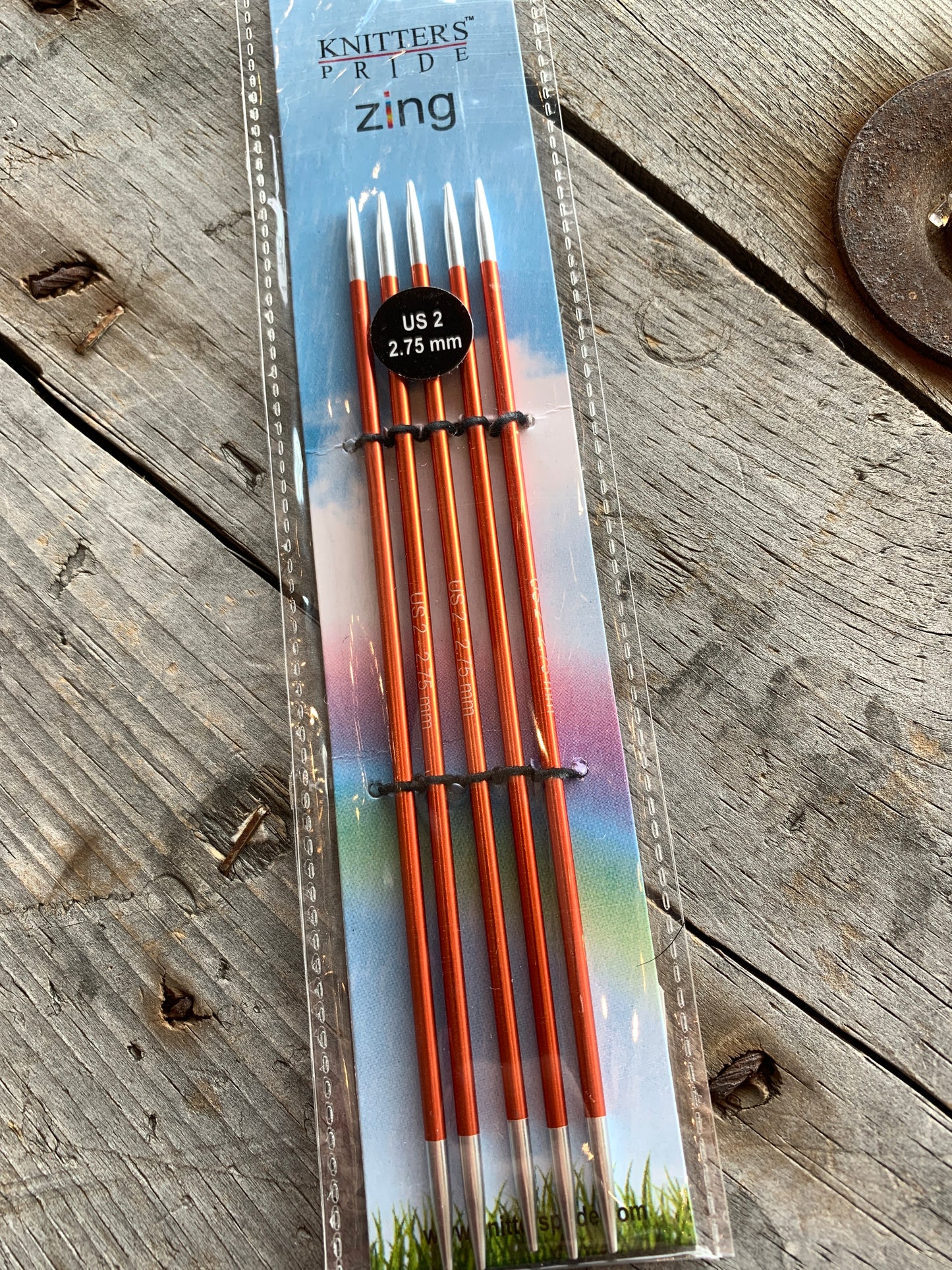 Knitter’Pride - ZING doubles pointes en aluminium / double pointed needles