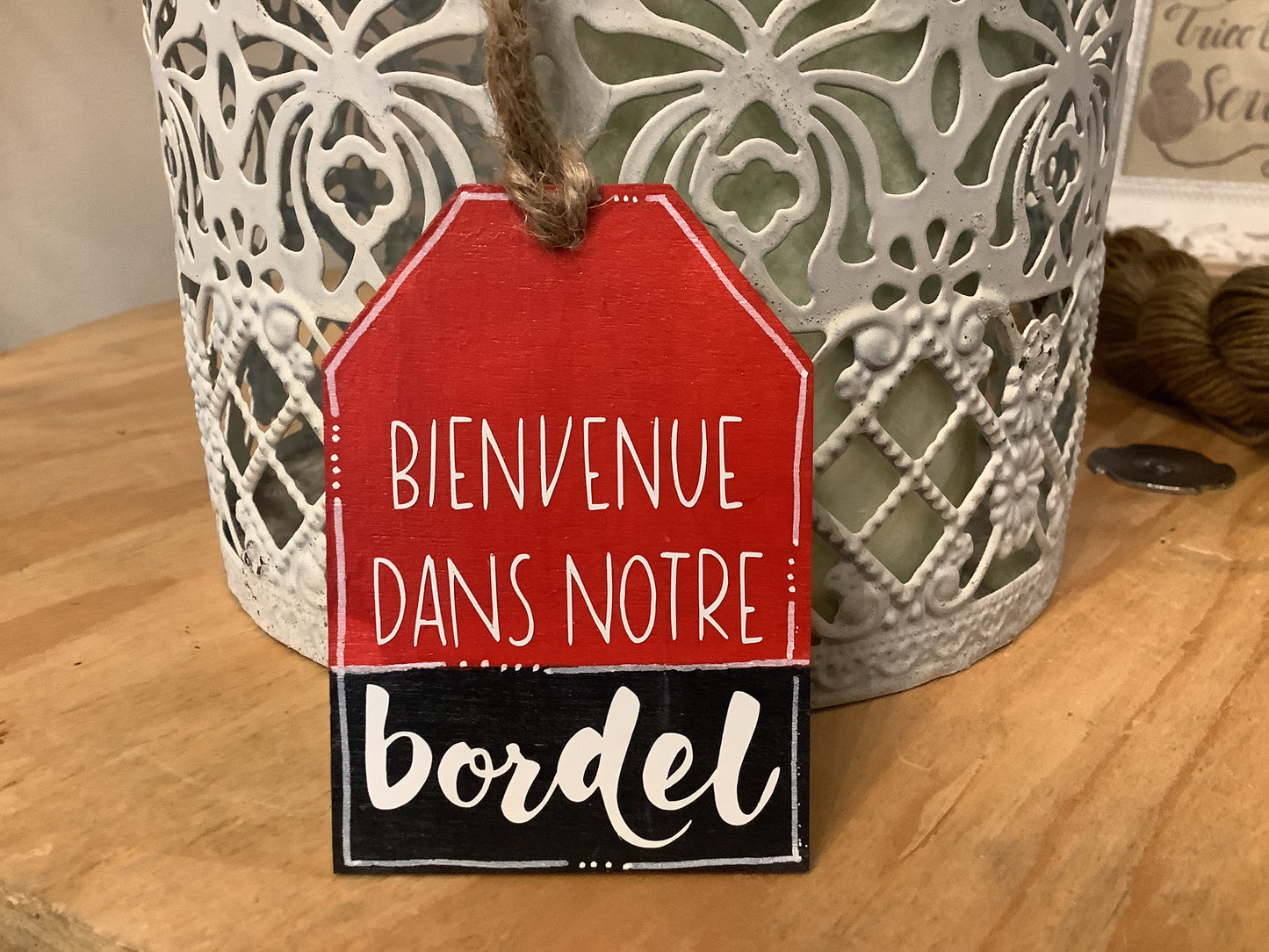 Décorations à suspendre - Citations - Par La Pièce Unique