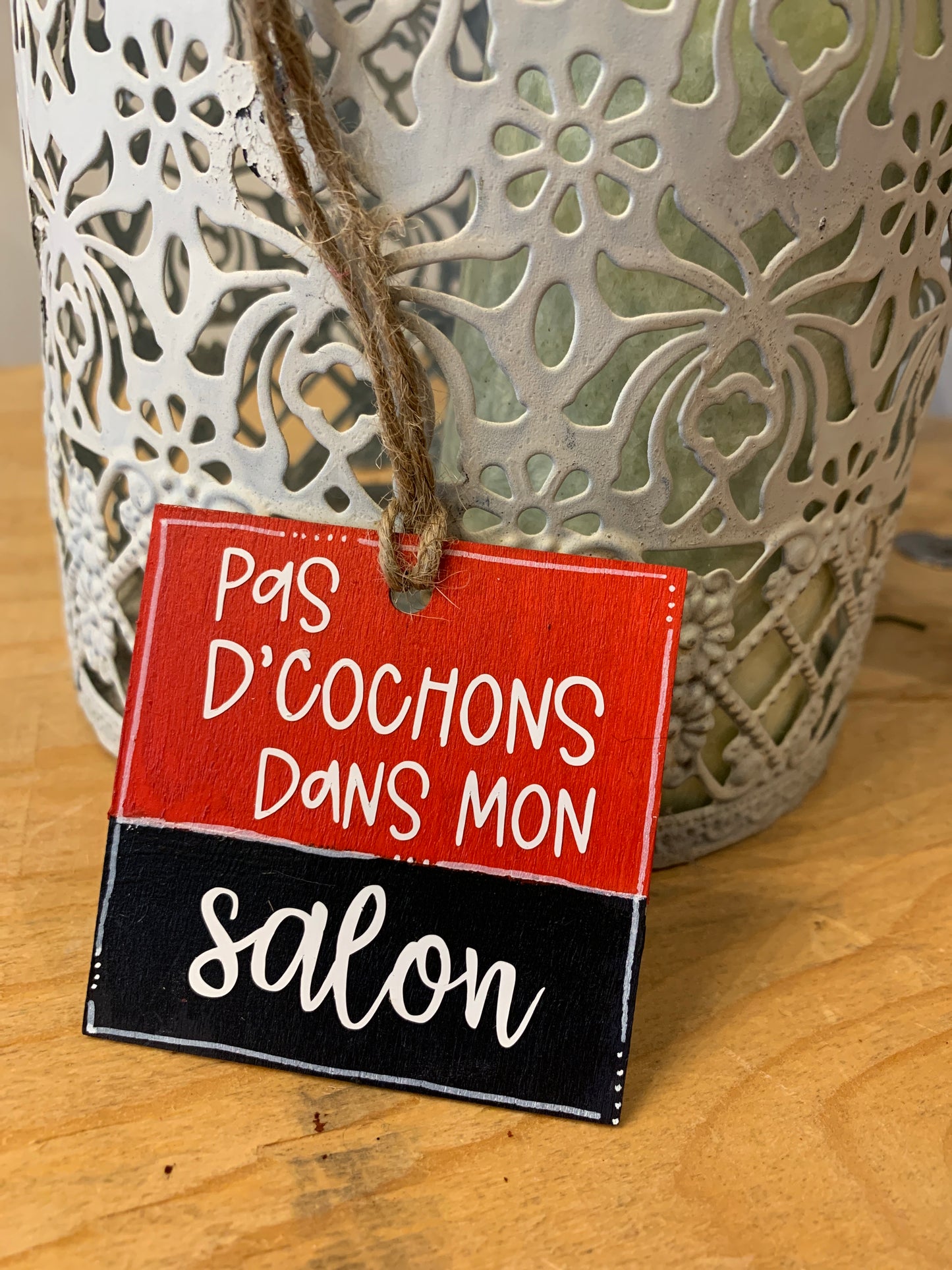 Décorations à suspendre - Citations - Par La Pièce Unique