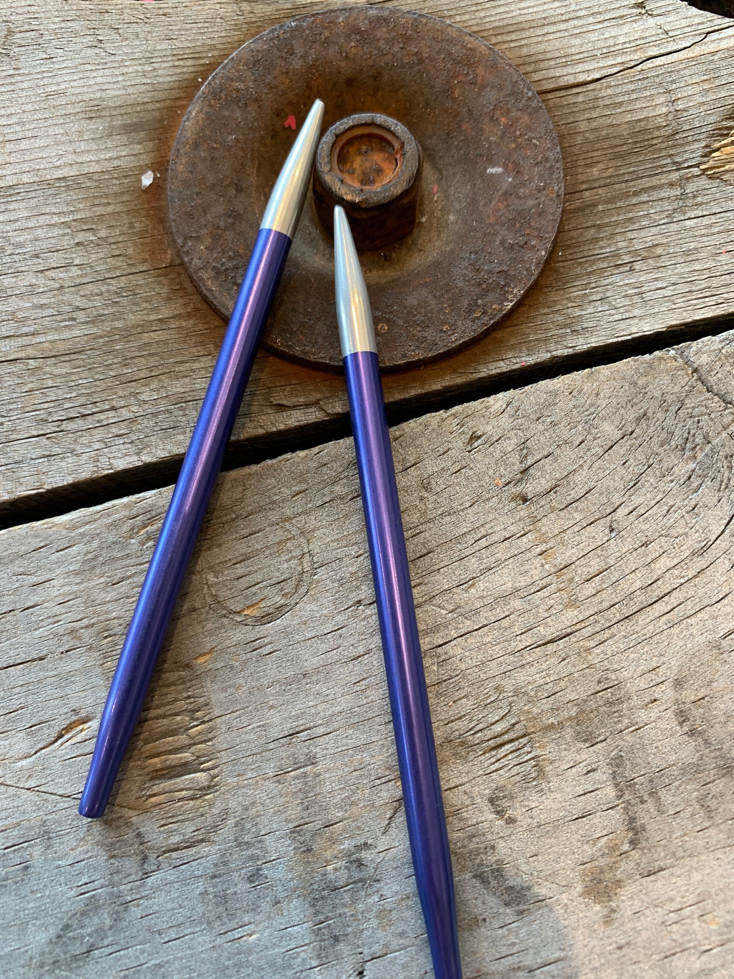 Knit pro (Knitter’s pride) - ZING pointes interchangeables aluminium / Needle tips