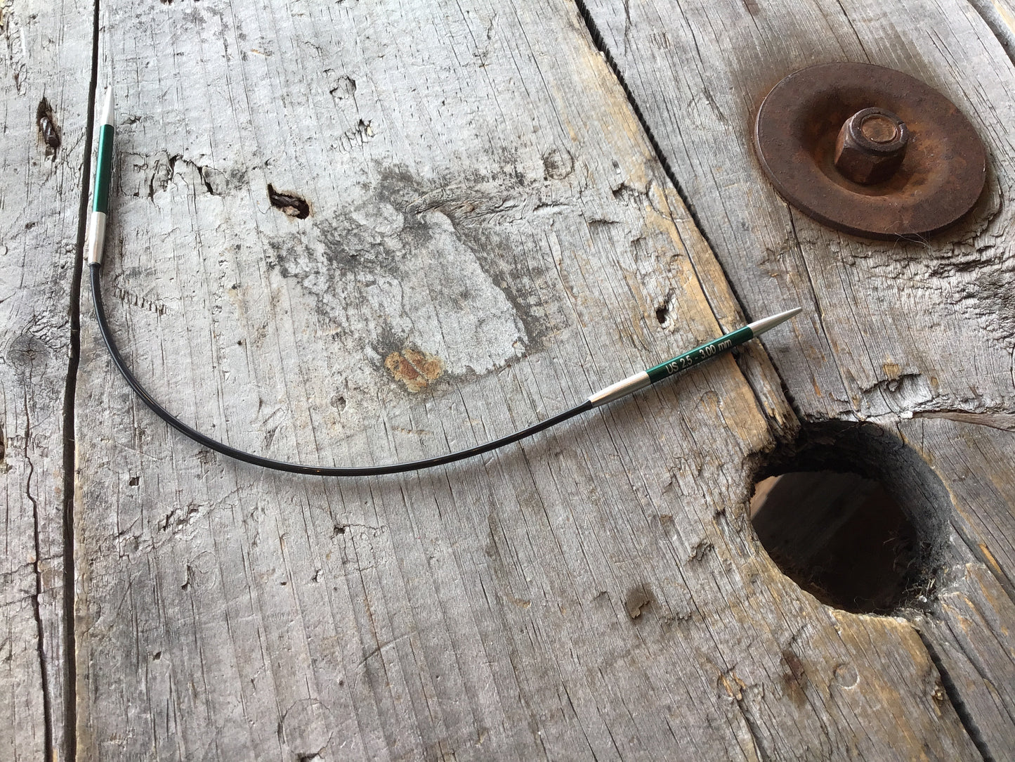Knitter’s Pride - ZING - aiguilles circulaires fixes 9" - 22.5cm en aluminium/ aluminum fixed circular